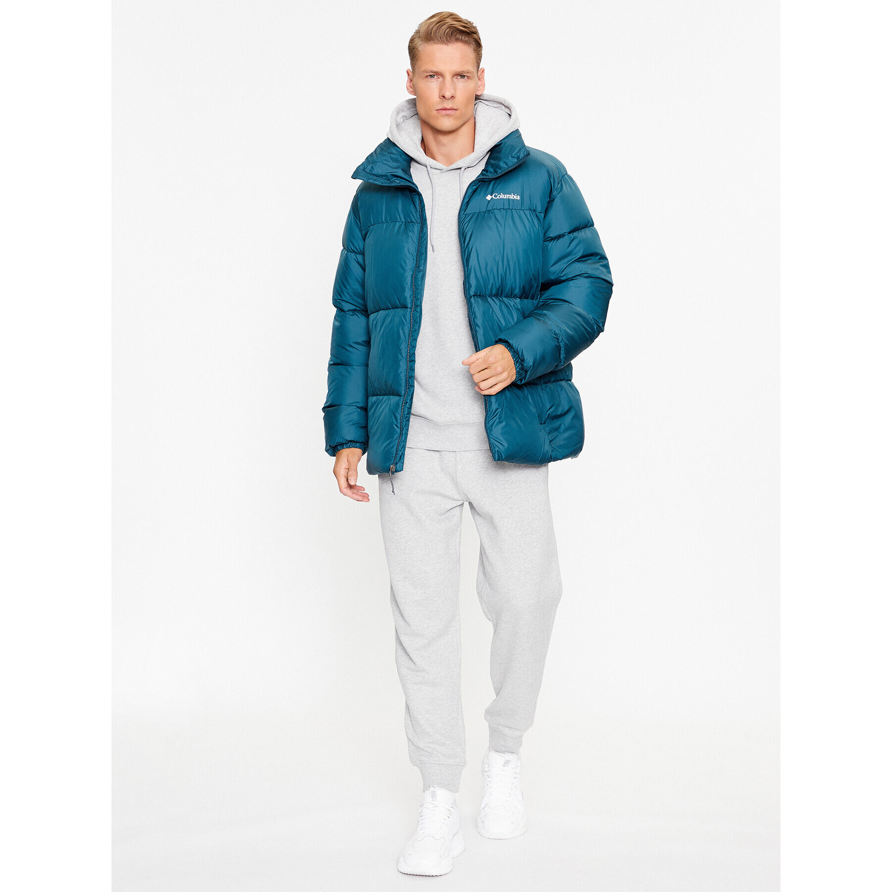 Columbia Vatovaná bunda Puffect™ II Jacket Modrá Regular Fit - Pepit.cz