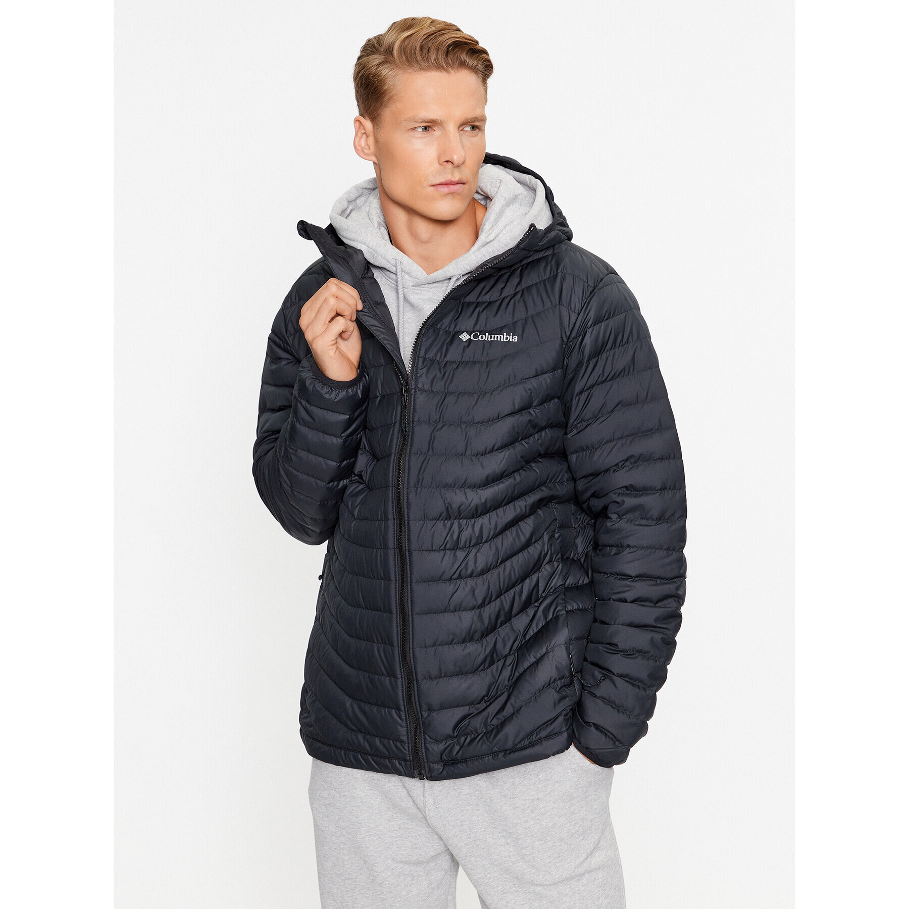 Columbia Vatovaná bunda Westridge™ Down Hooded Jacket Černá Regular Fit - Pepit.cz