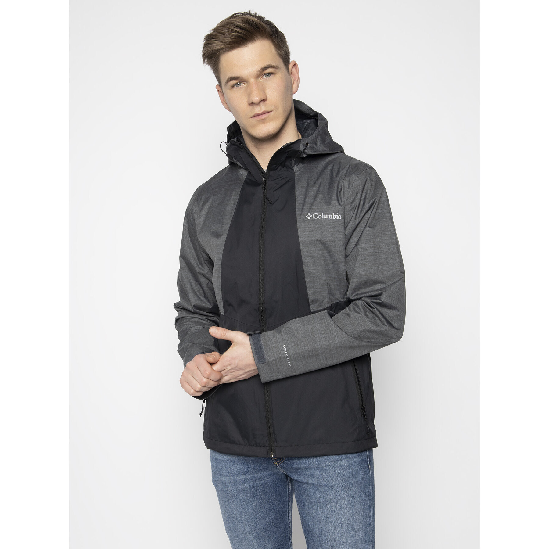 Columbia Větrovka Inner Limits II EO0088 Šedá Regular Fit - Pepit.cz