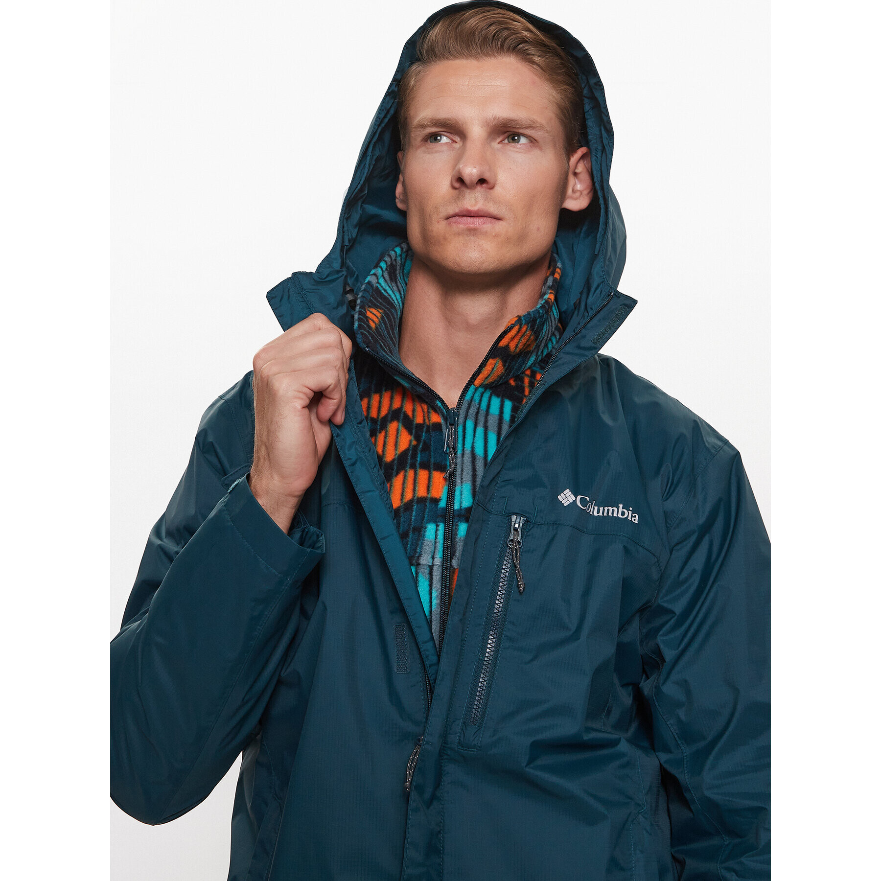 Columbia Větrovka Pouring Adventure II 1760061 Tmavomodrá Regular Fit - Pepit.cz