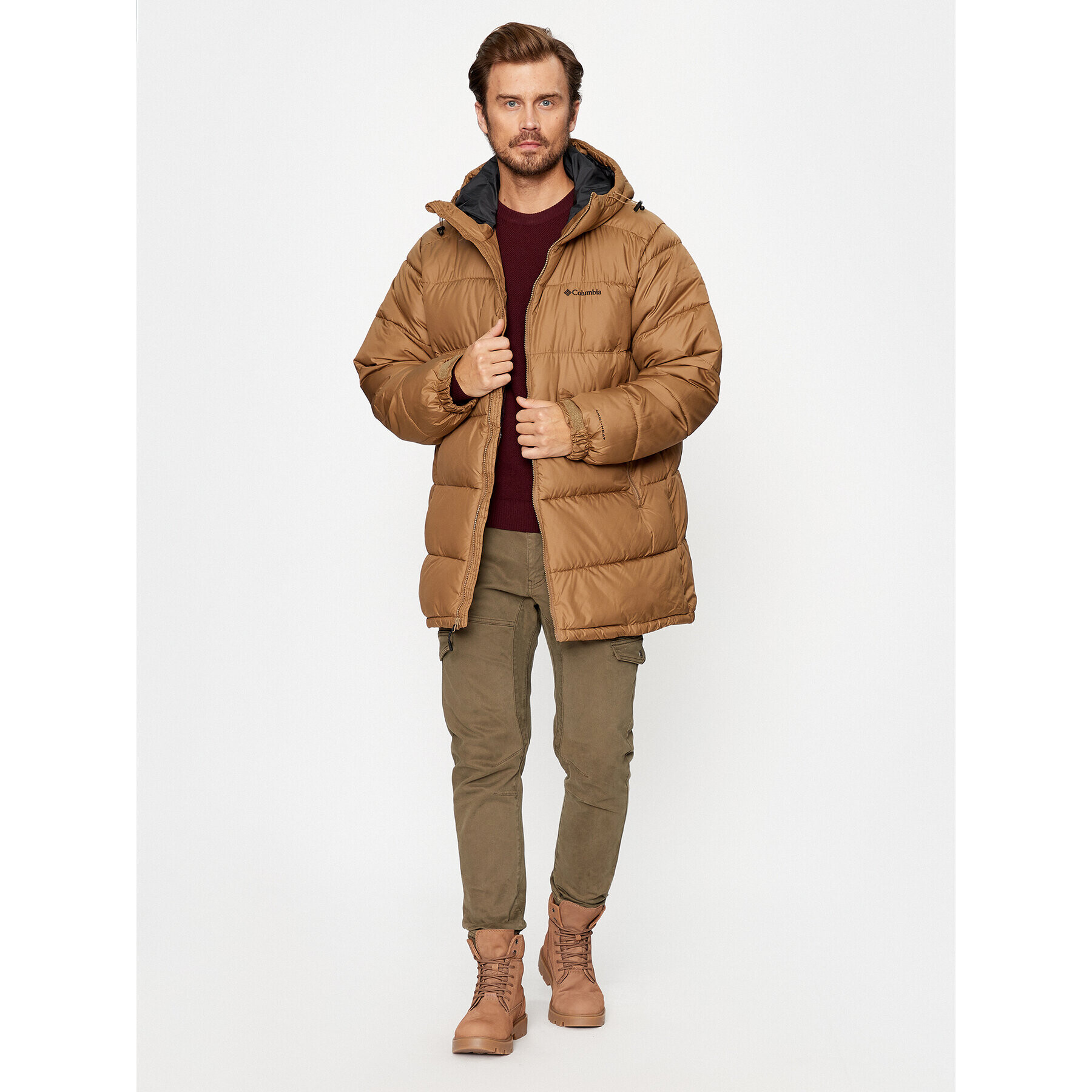 Columbia Zimní bunda Pike Lake™ Parka Hnědá Regular Fit - Pepit.cz