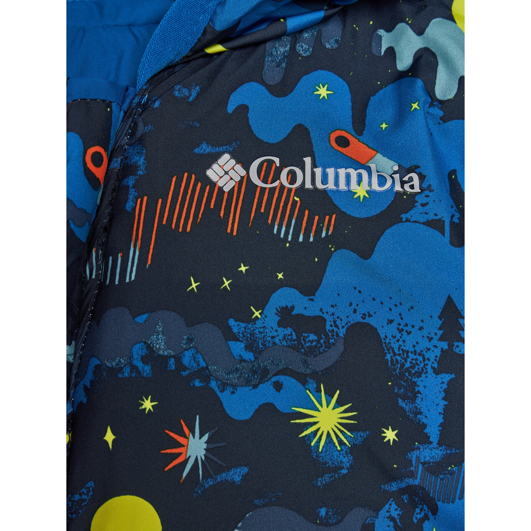 Columbia Zimní kombinéza Powder Lite™ Reversible Bunting Modrá Regular Fit - Pepit.cz