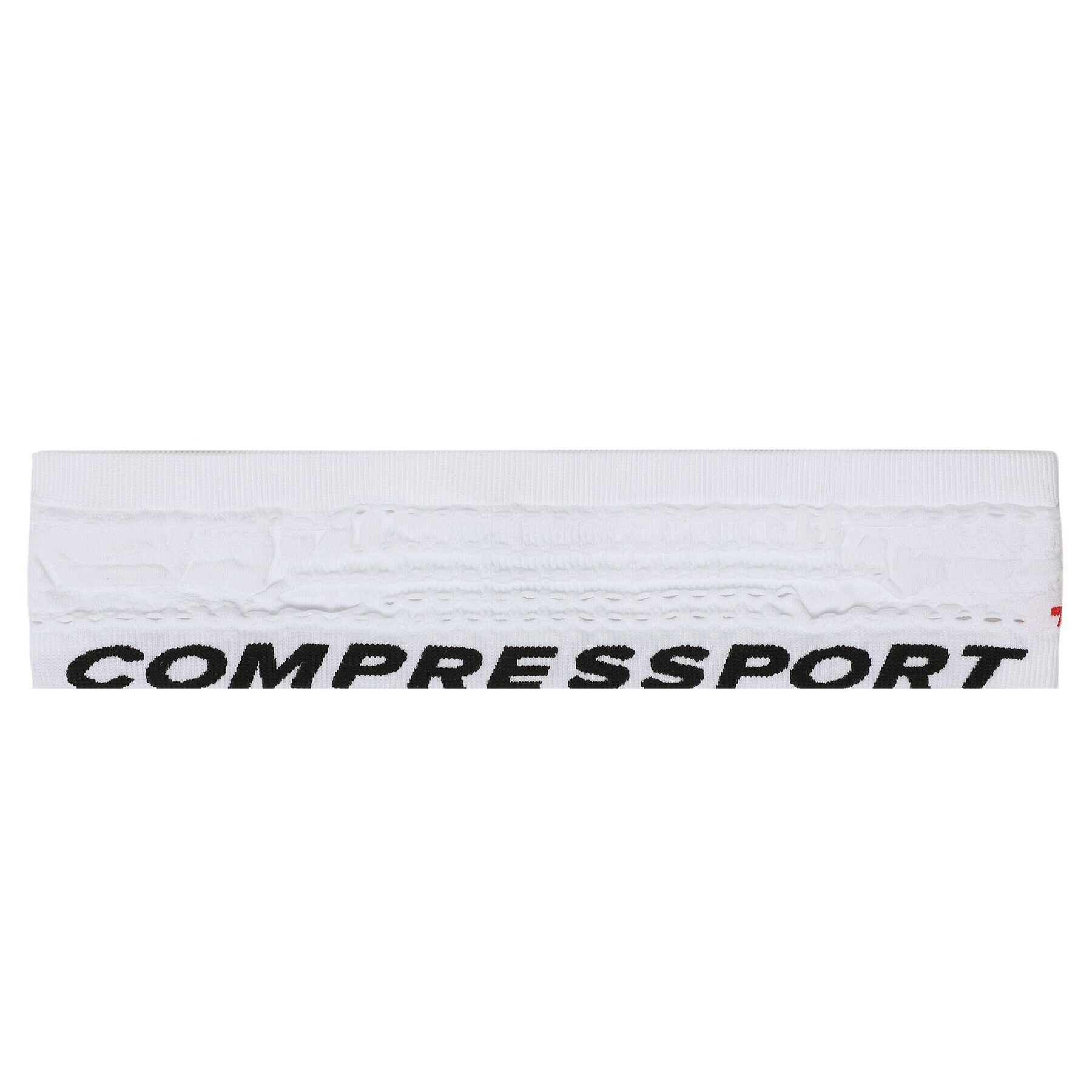 Compressport Textilní čelenka Thin Headband On/Off CU00010B Bílá - Pepit.cz