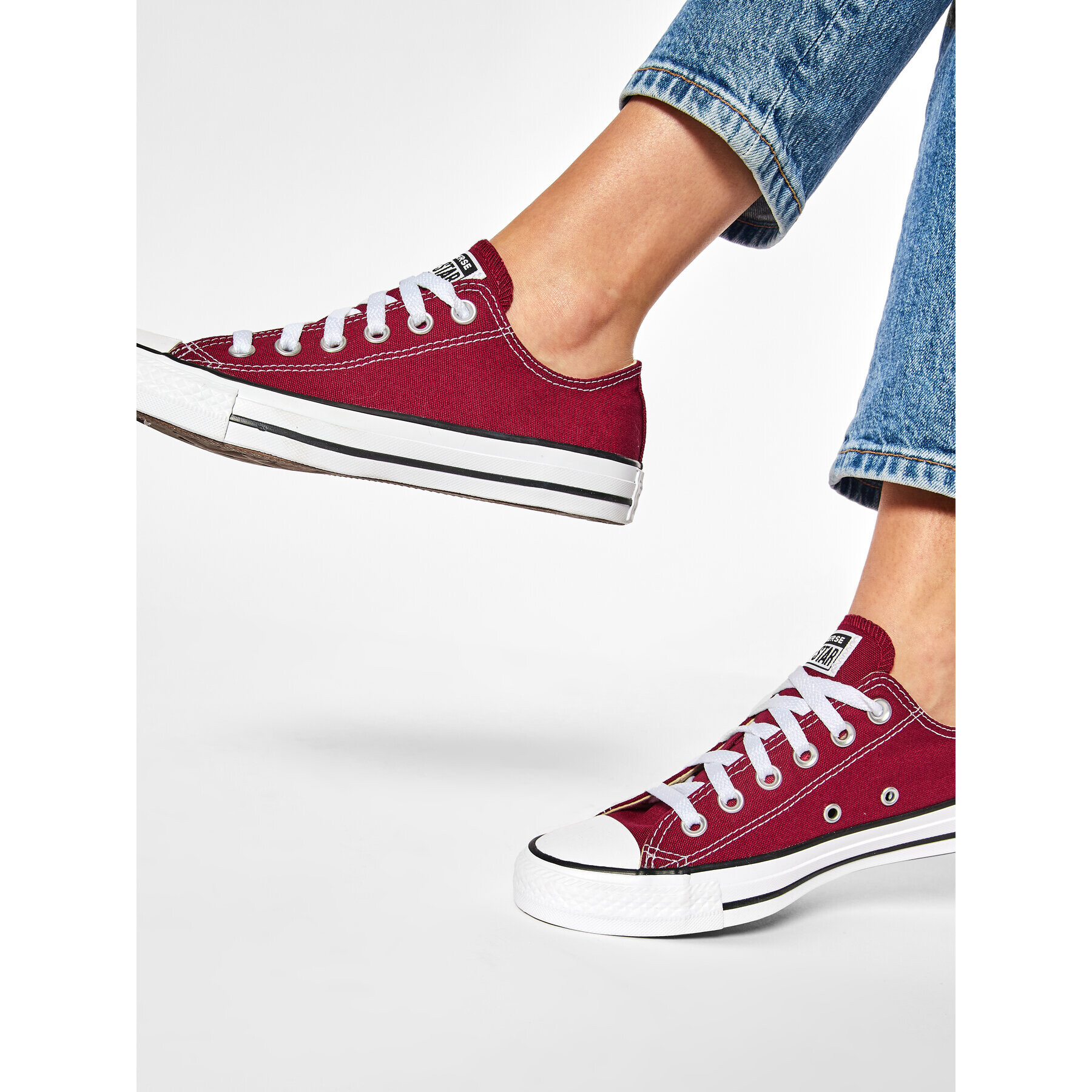 Converse Plátěnky All Star Ox M9691C Bordó - Pepit.cz