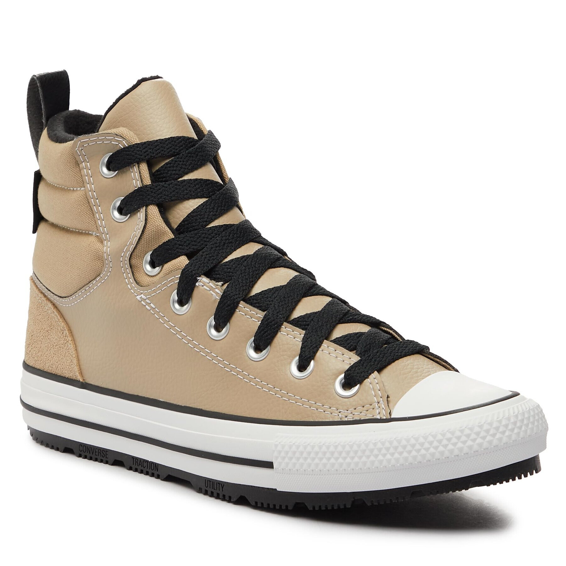 Converse Plátěnky Chuck Taylor All Star Berkshire Boot A04475C Béžová - Pepit.cz