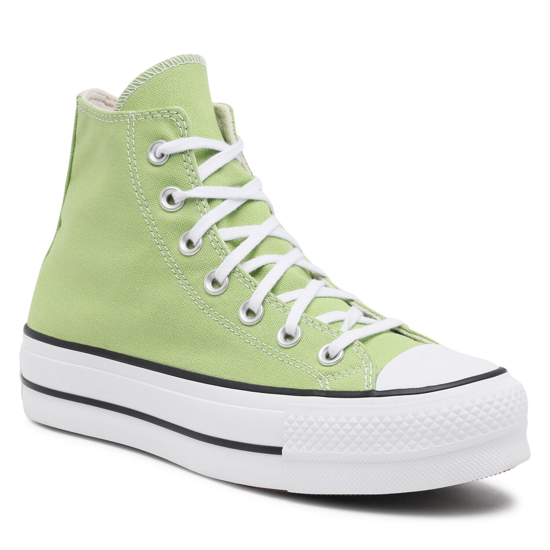 Converse Plátěnky Chuck Taylor All Star Lift A06137C Zelená - Pepit.cz