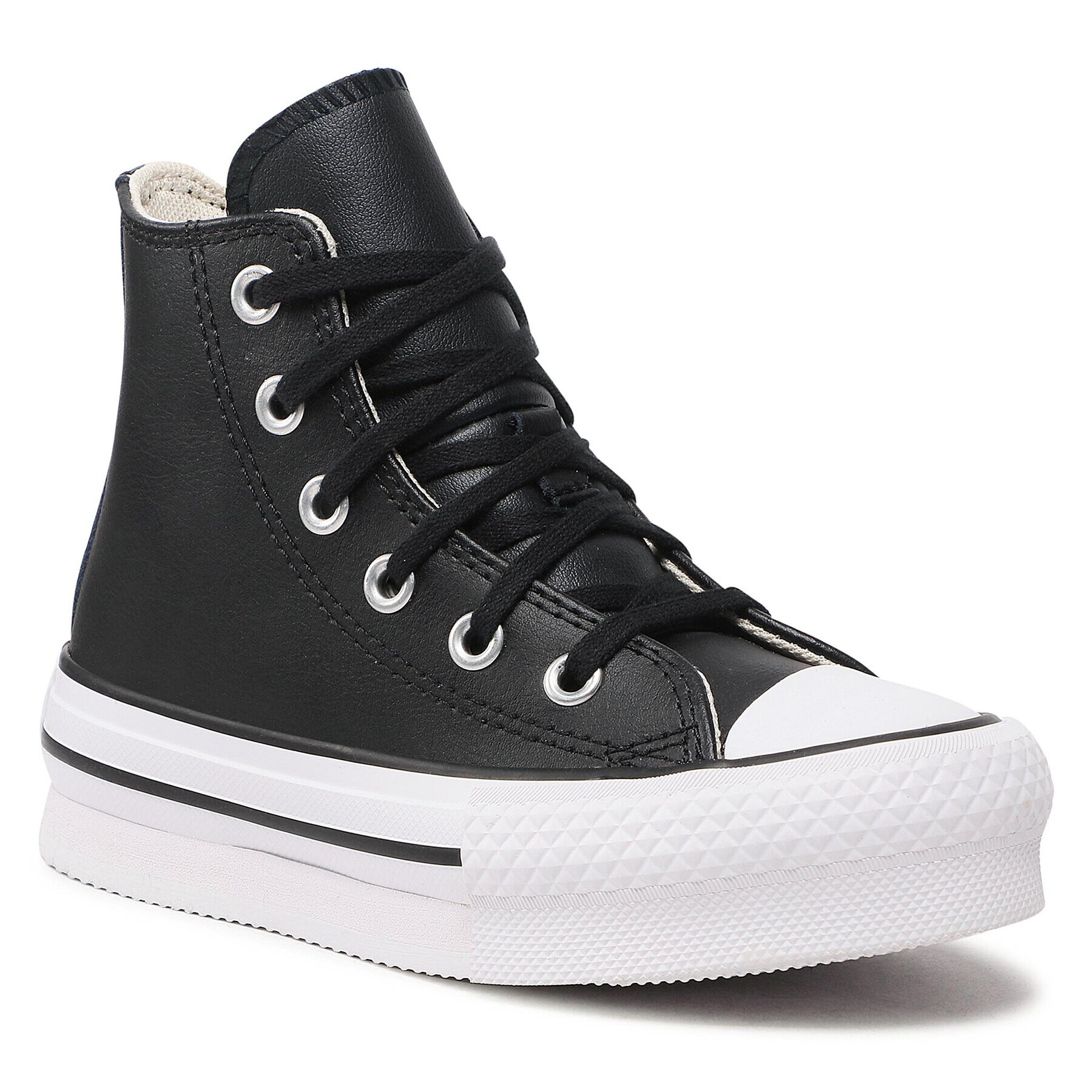 Converse Plátěnky Ctas Eva Lift Hi A01015C Černá - Pepit.cz