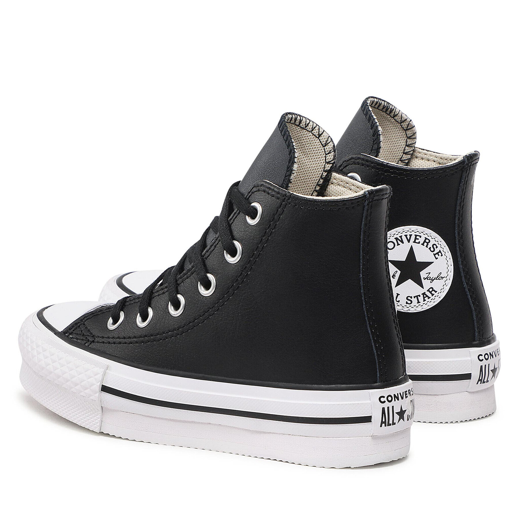 Converse Plátěnky Ctas Eva Lift Hi A01015C Černá - Pepit.cz