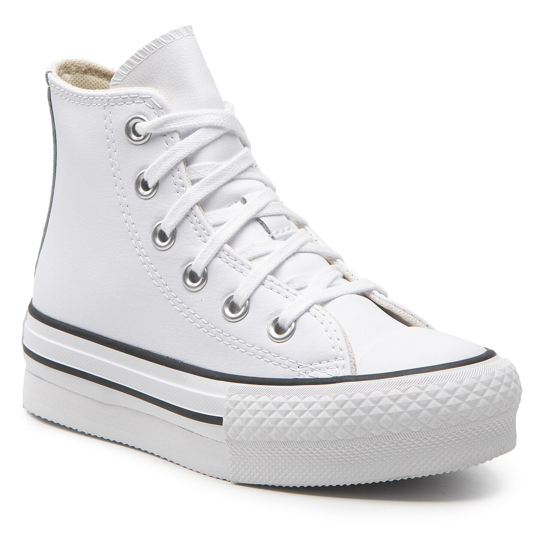 Converse Plátěnky Ctas Eva Lift Hi A01016C Bílá - Pepit.cz