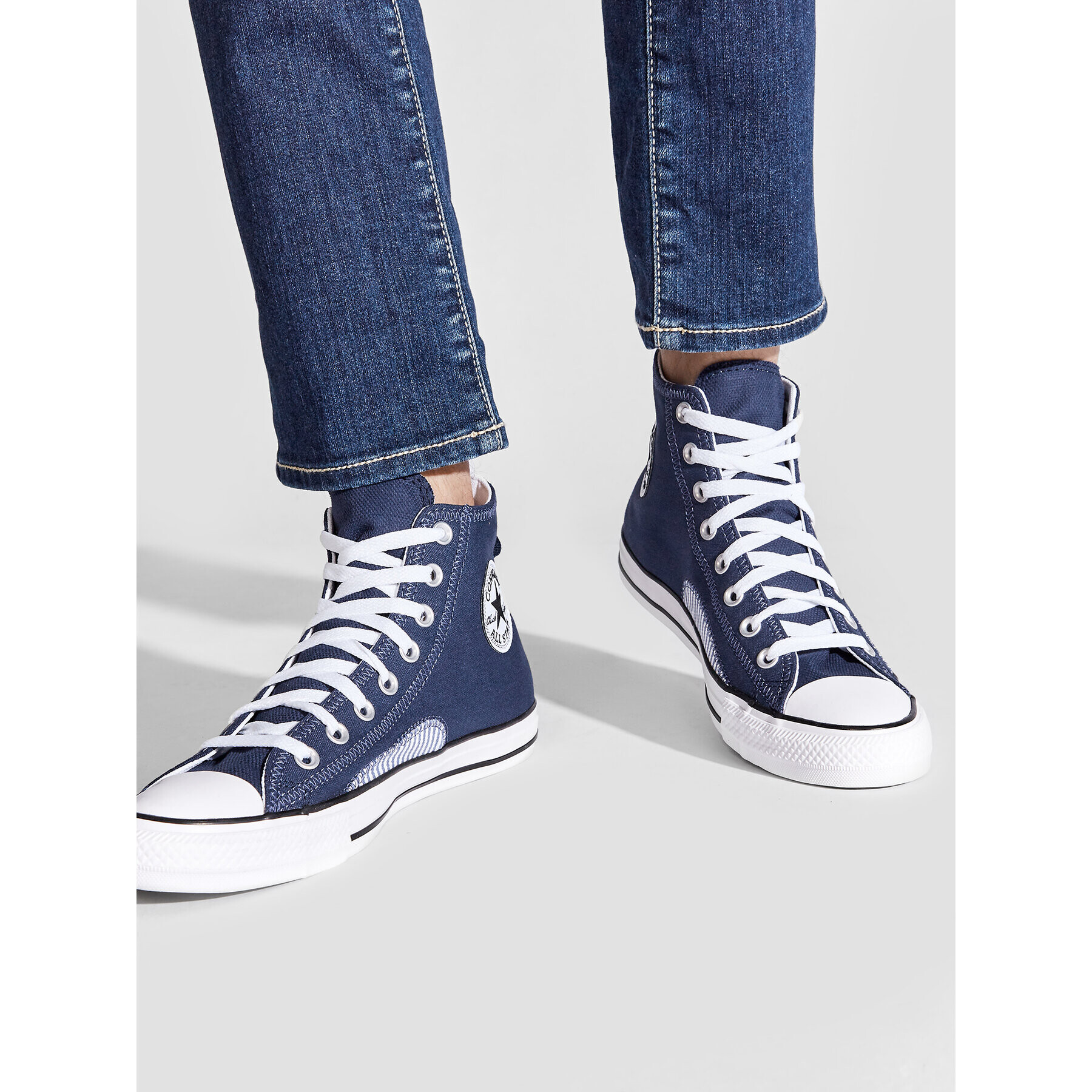 Converse Plátěnky Ctas Hi A00480C Tmavomodrá - Pepit.cz