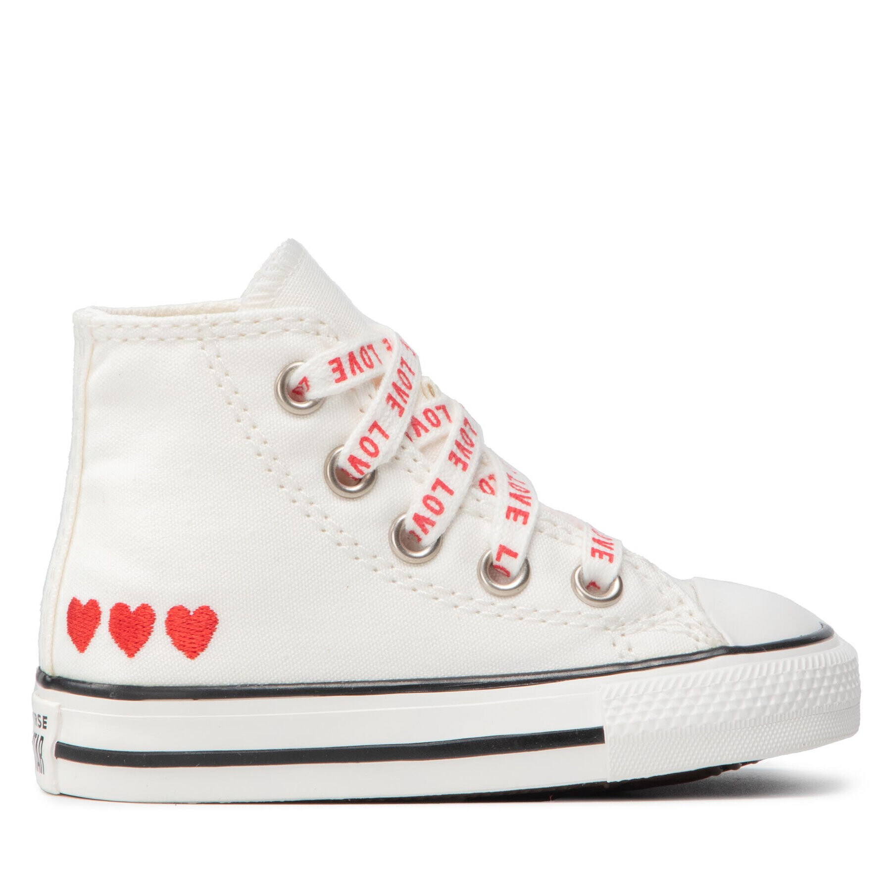 Converse Plátěnky Ctas Hi A01580C Bílá - Pepit.cz