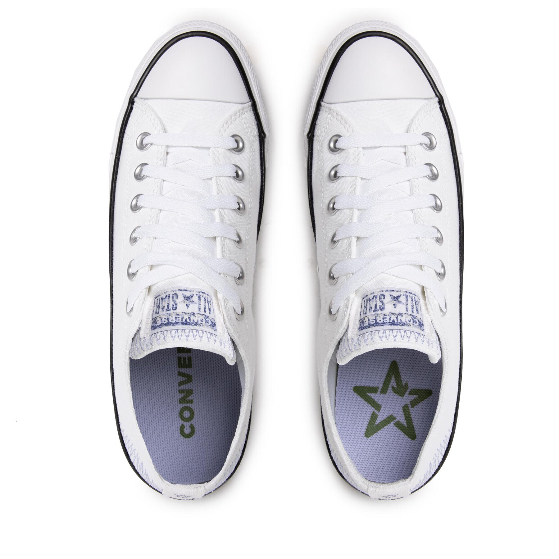 Converse Plátěnky Ctas Ox A00419C Bílá - Pepit.cz