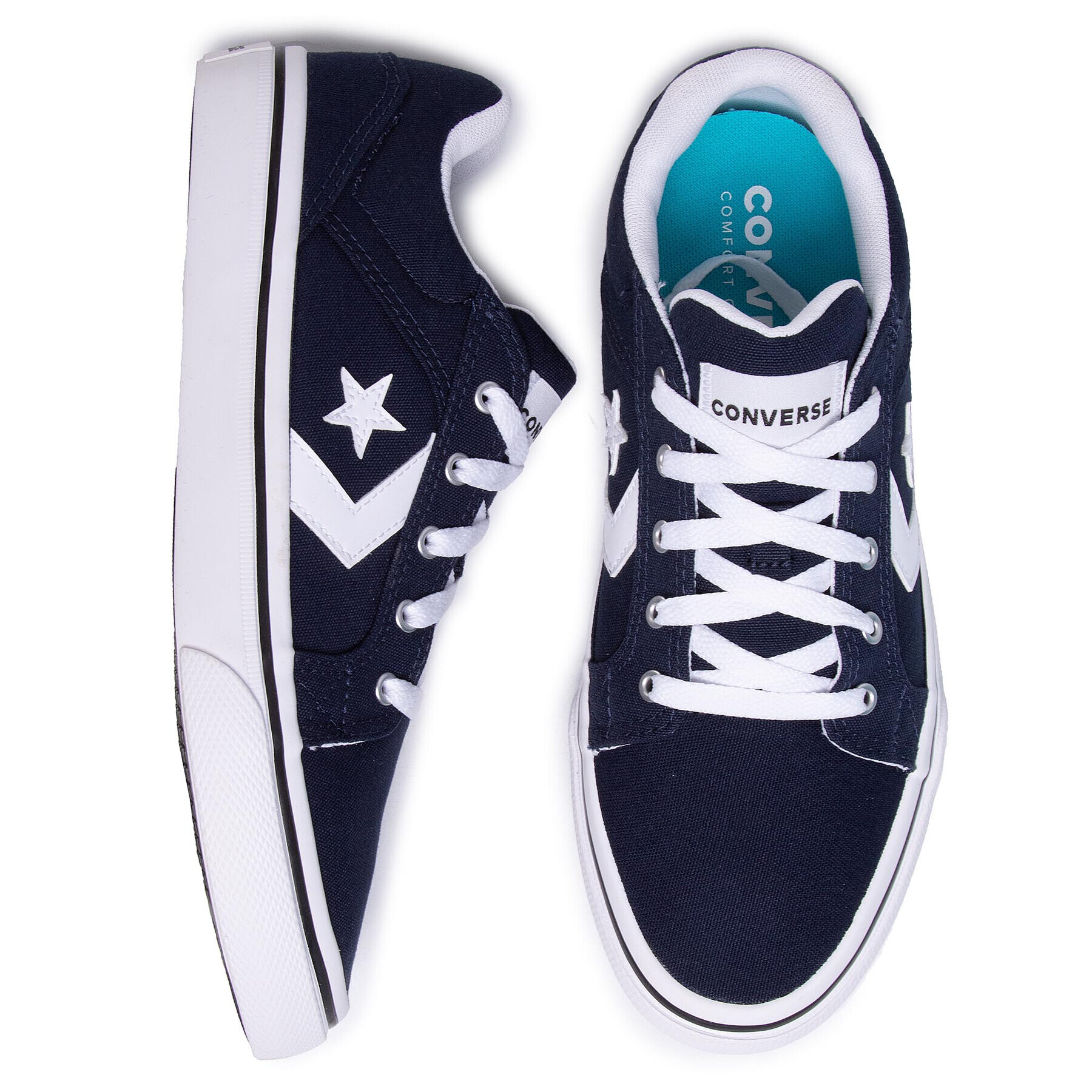 Converse Plátěnky El Distrito 2.0 Ox 167009C Tmavomodrá - Pepit.cz