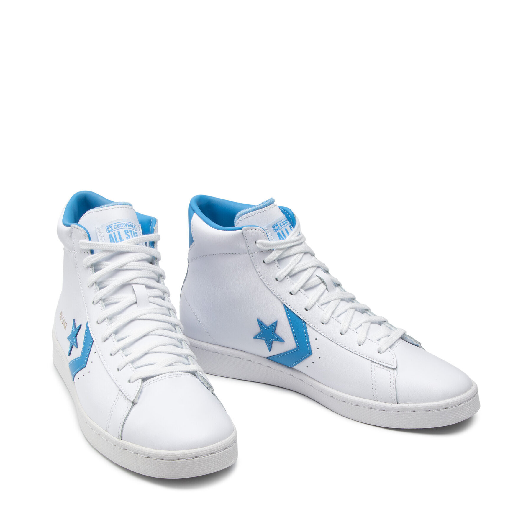 Converse Sneakersy Pro Leather Mid 166813C Bílá - Pepit.cz