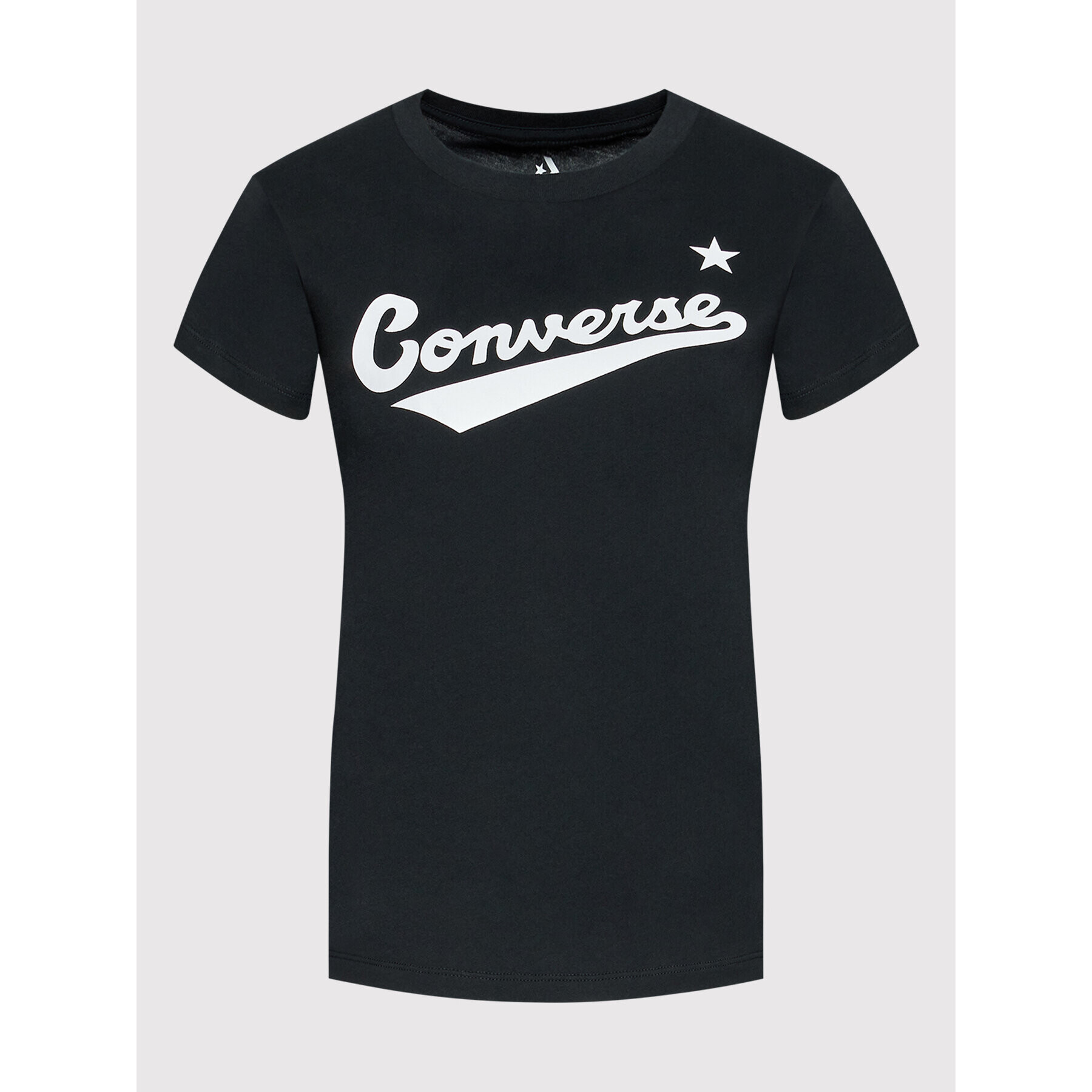 Converse T-Shirt 10021940-A02 Černá Standard Fit - Pepit.cz