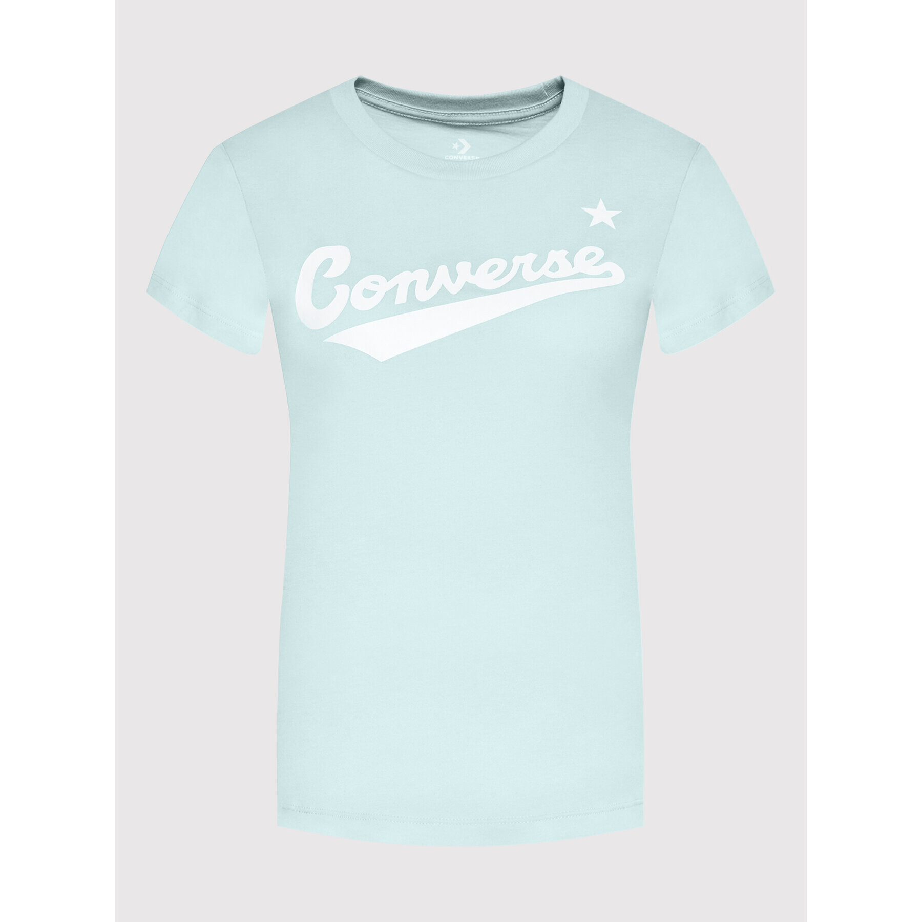 Converse T-Shirt 10021940-A07 Modrá Standard Fit - Pepit.cz