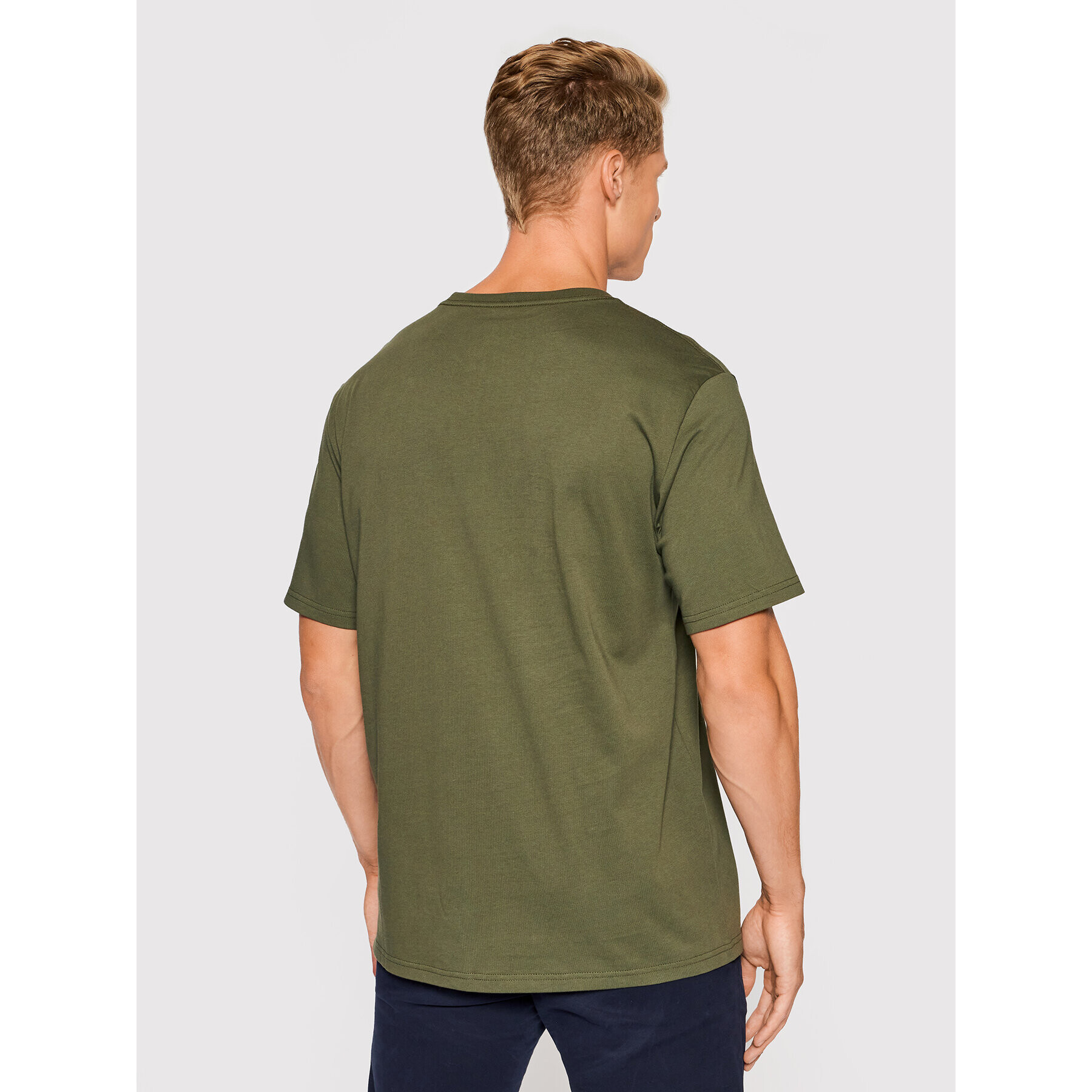 Converse T-Shirt Camo Fill Graphic 10023140-A03 Zelená Regular Fit - Pepit.cz