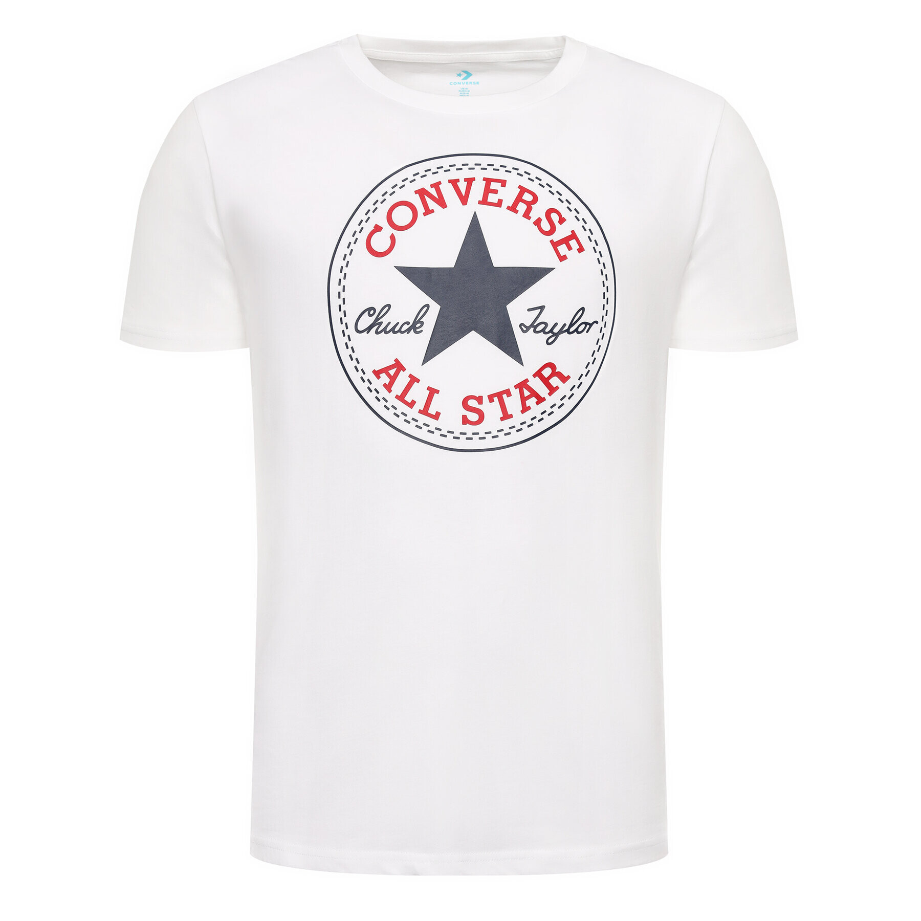 Converse T-Shirt Chuck Pack 10007887-A04 Bílá Regular Fit - Pepit.cz