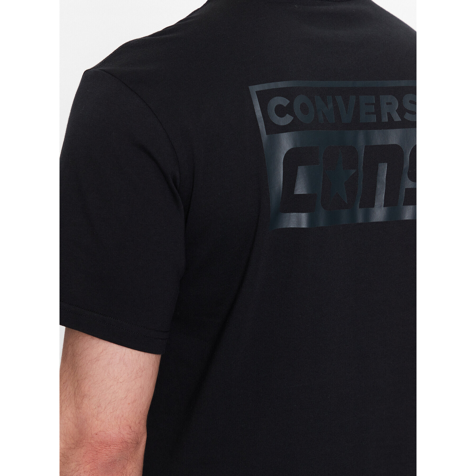 Converse T-Shirt Cons 10021134-A11 Černá Regular Fit - Pepit.cz