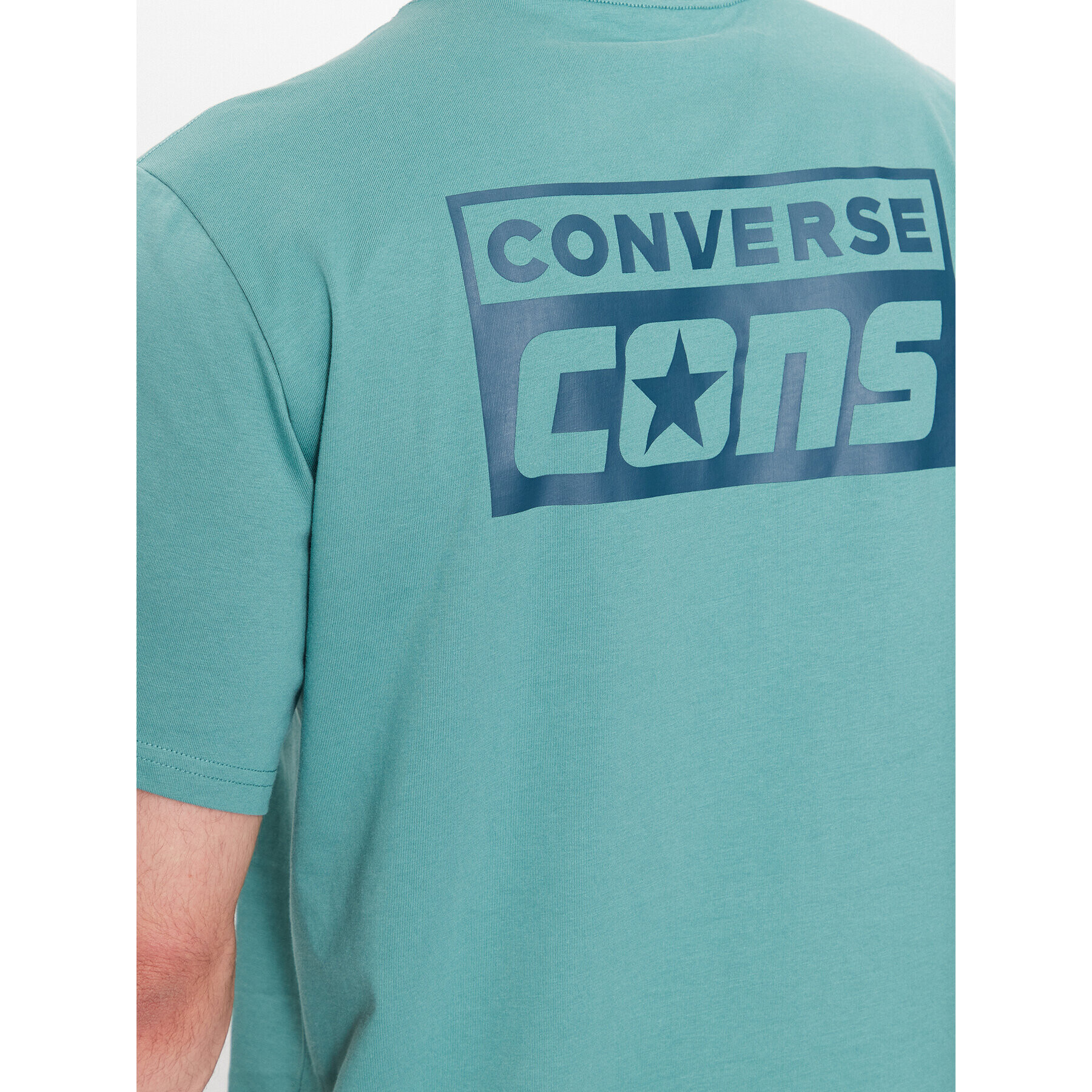 Converse T-Shirt Cons 10021134-A15 Zelená Regular Fit - Pepit.cz