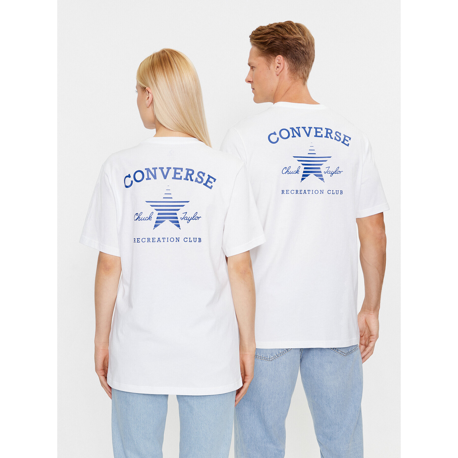 Converse T-Shirt Gf Retro Chuck Graphic Tee 2 10025913-A01 Bílá Regular Fit - Pepit.cz