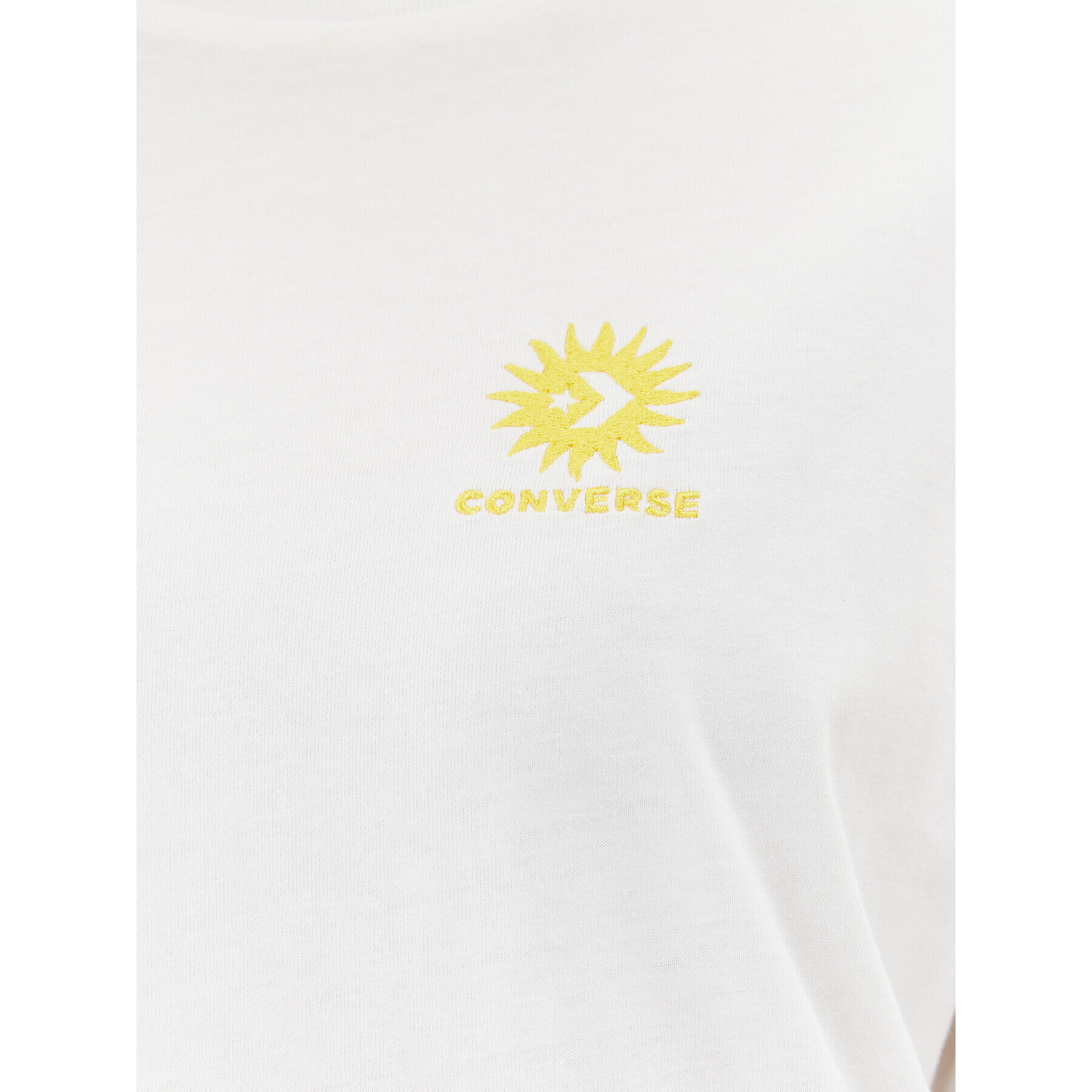 Converse T-Shirt Star Chevron Os Tee 10025213-A01 Bílá Regular Fit - Pepit.cz