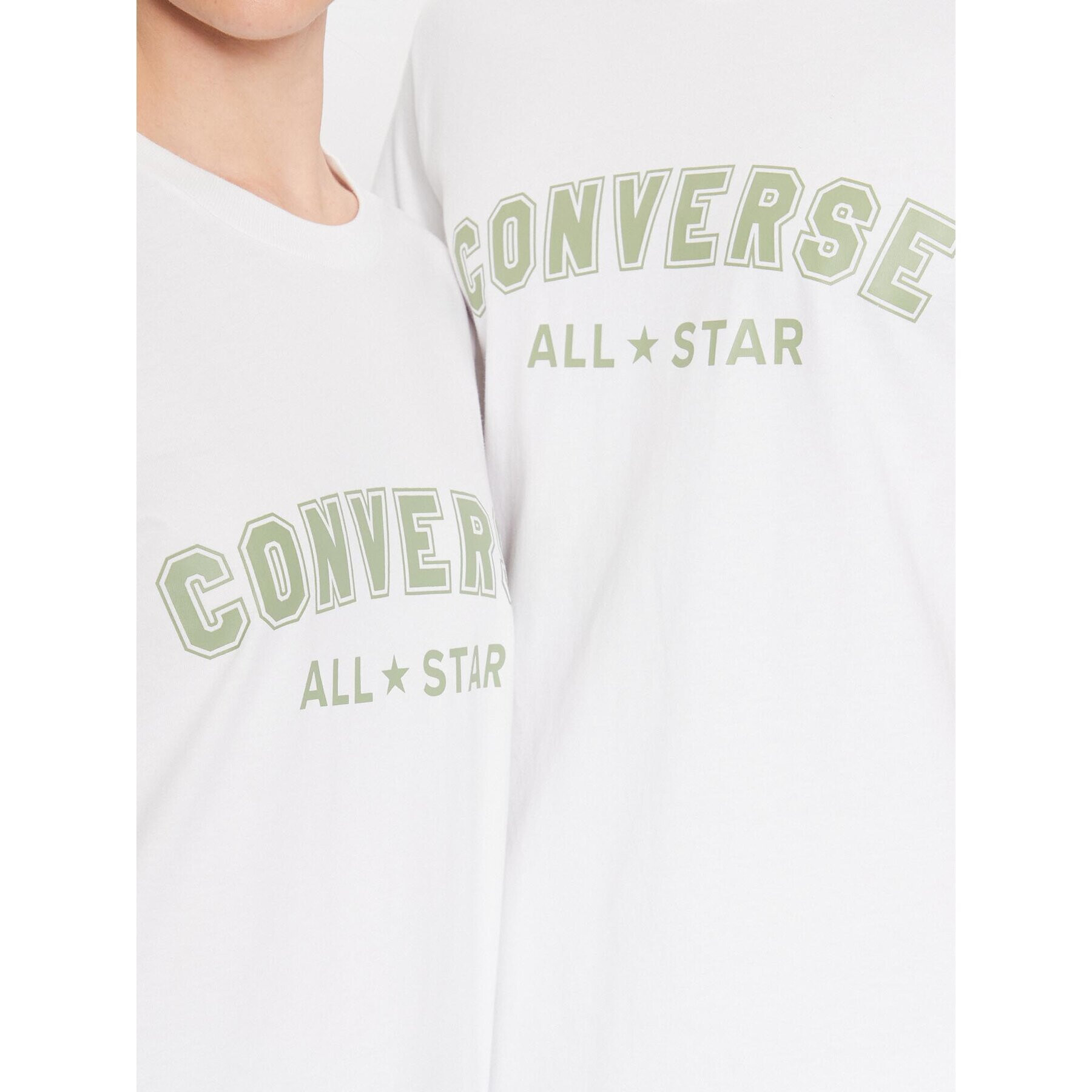 Converse T-Shirt Unisex All Star 10024566-A01 Bílá Regular Fit - Pepit.cz