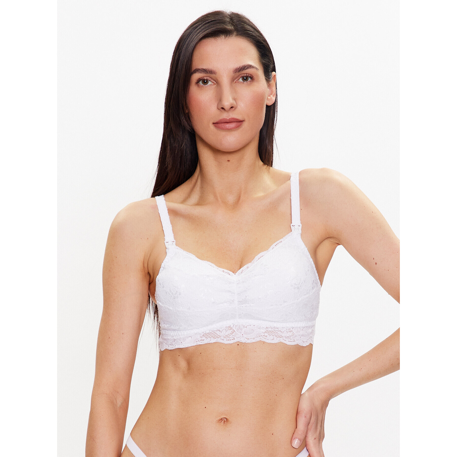 Cosabella Podprsenka Bralette Never Say Never NEVER1304 Bílá - Pepit.cz