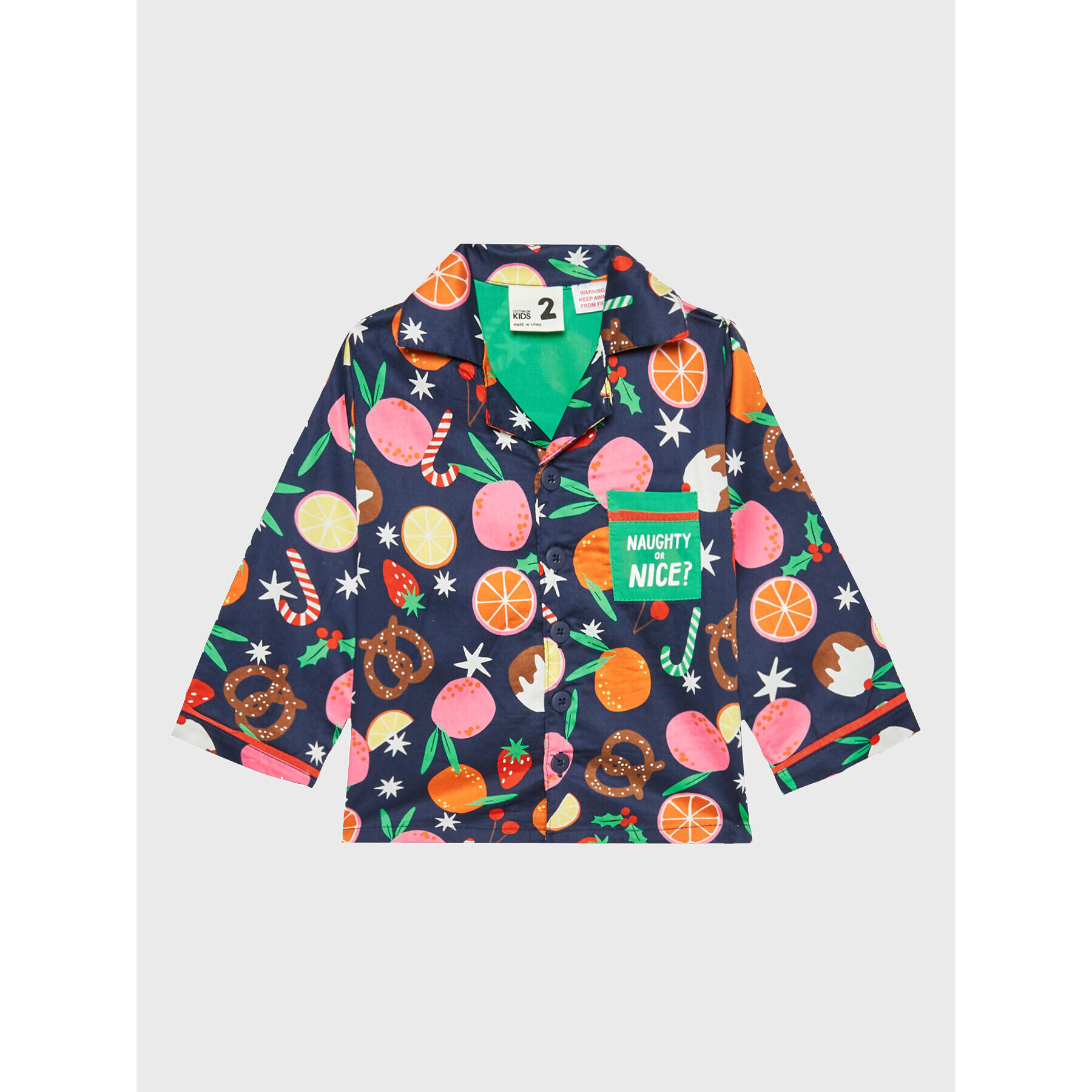 Cotton On Kids Pyžamo Bailey 7342255 Tmavomodrá Regular Fit - Pepit.cz