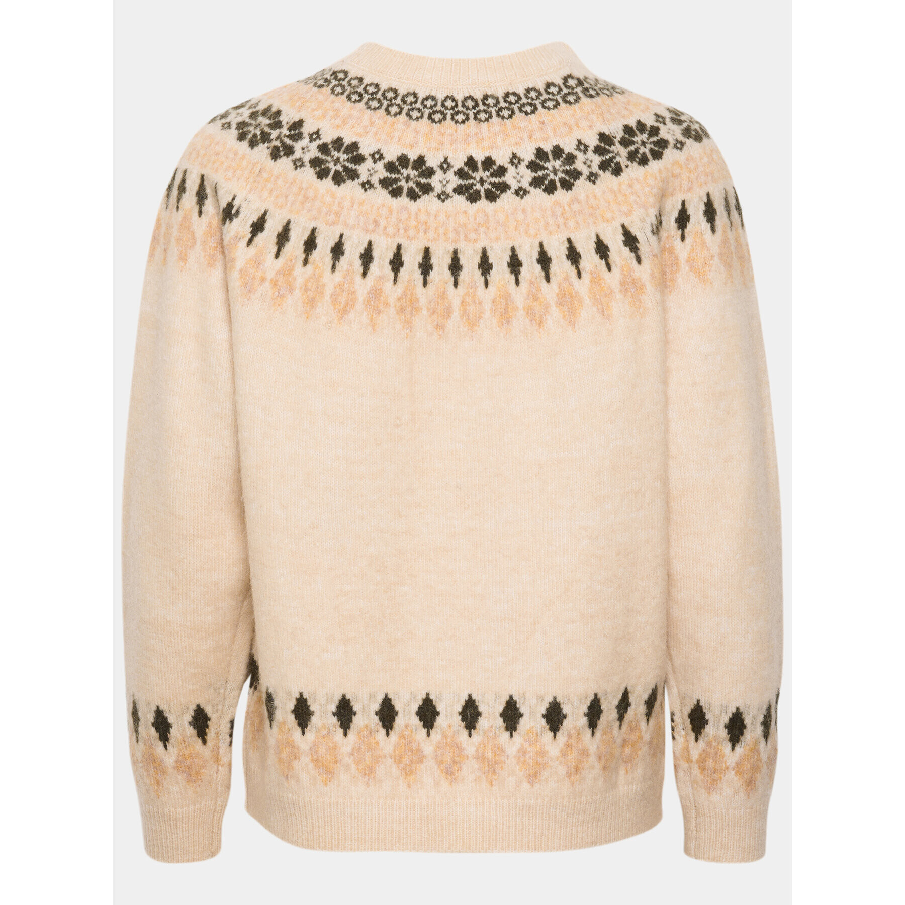 Cream Svetr Crcherry Knit 10610568 Béžová Loose Fit - Pepit.cz