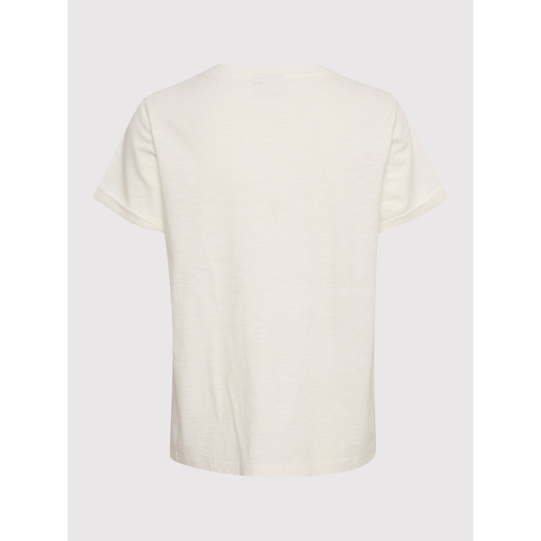 Cream T-Shirt CRKadence 10611026 Écru Regular Fit - Pepit.cz