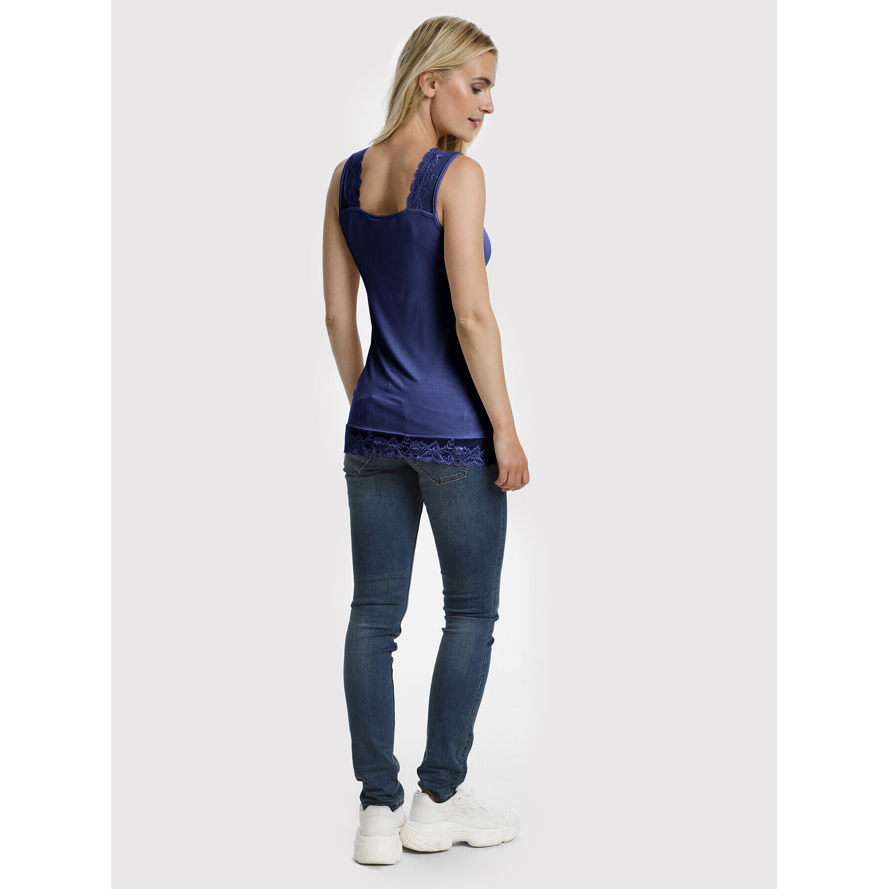 Cream Top Florence 10600385 Tmavomodrá Slim Fit - Pepit.cz