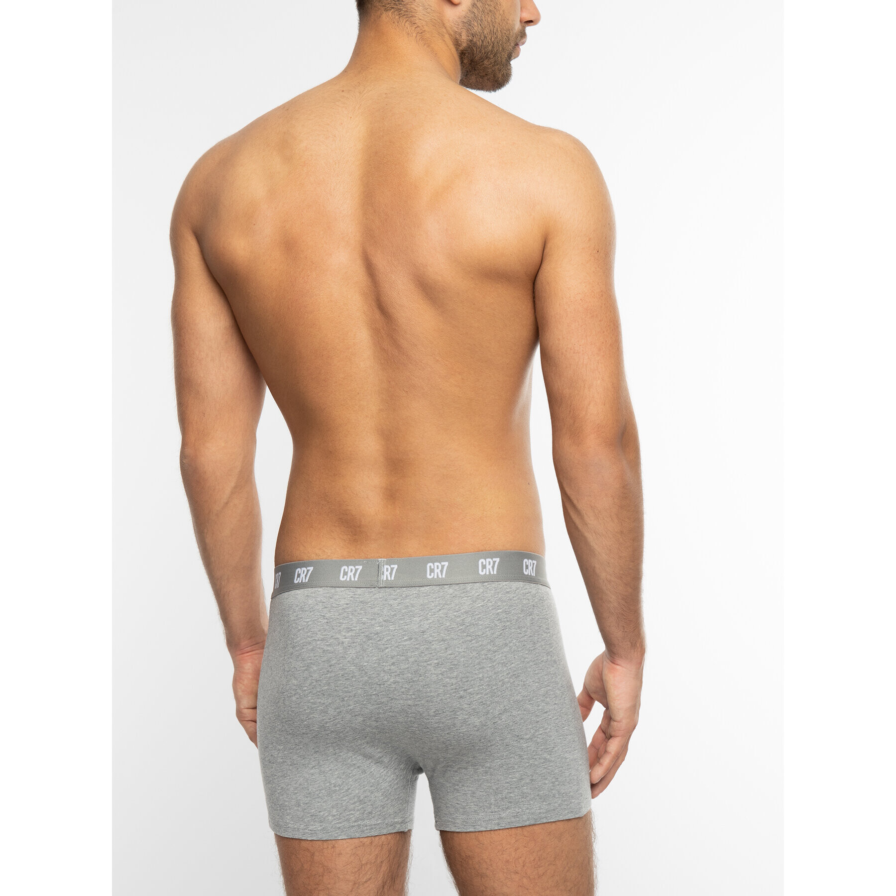 Cristiano Ronaldo CR7 Sada 3 kusů boxerek Basic Trunk 3Pack 8100-49-633 Bílá - Pepit.cz