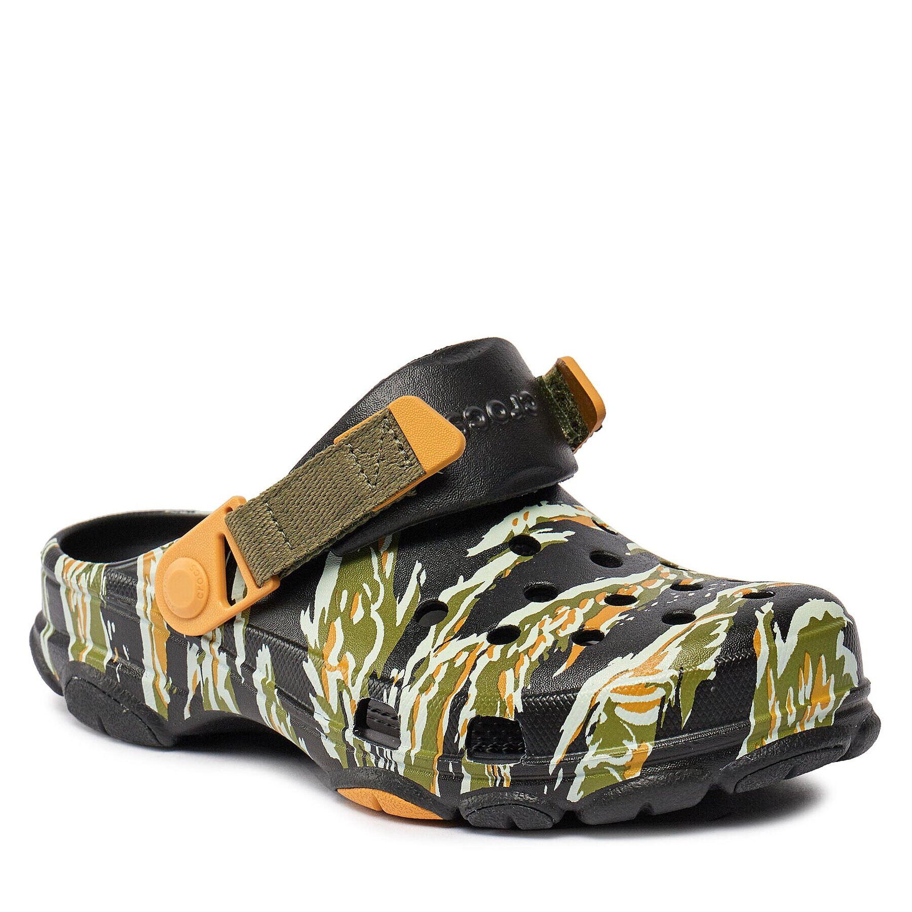 Crocs Dřeváky Classic All Terain Camo Clog 208062 Černá - Pepit.cz