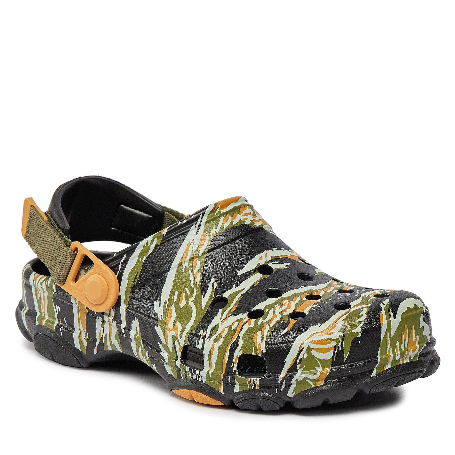 Crocs Dřeváky Classic All Terain Camo Clog 208062 Černá - Pepit.cz