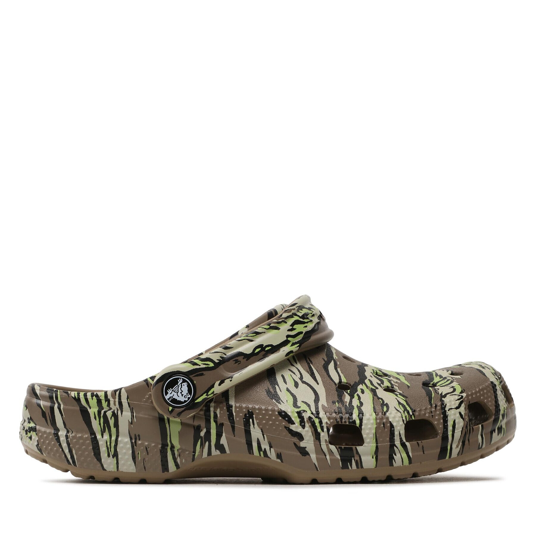 Crocs Dřeváky Classic Printed Camo Clog 206454 Khaki - Pepit.cz