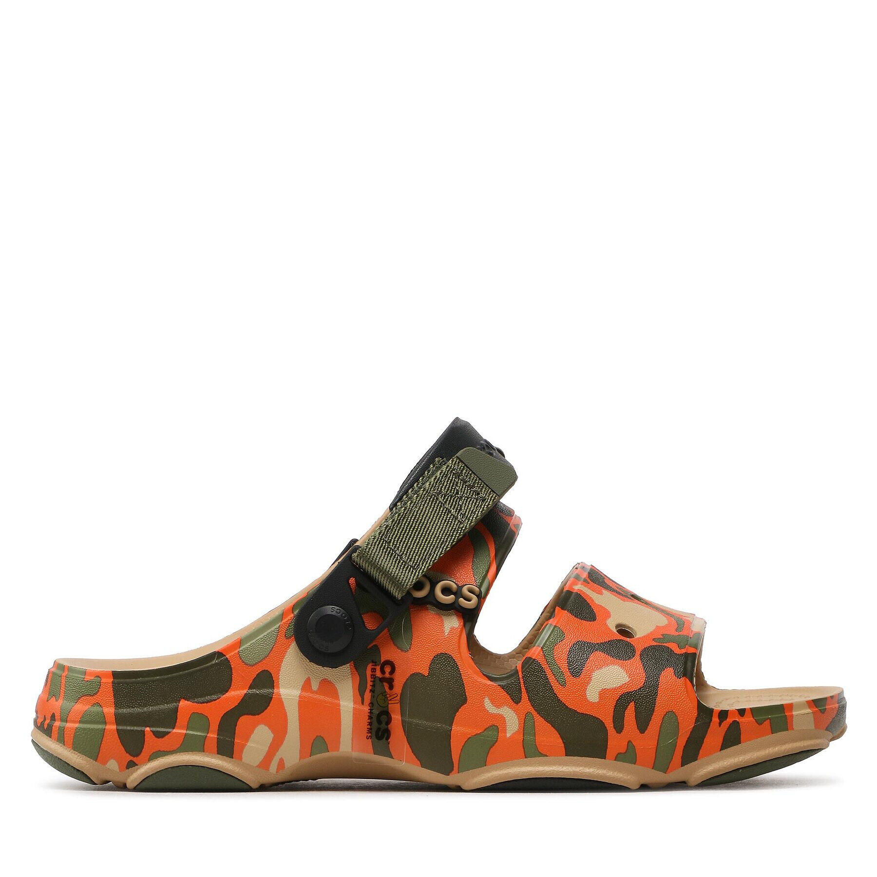 Crocs Nazouváky Classic Allterrain Camo 208063 Oranžová - Pepit.cz