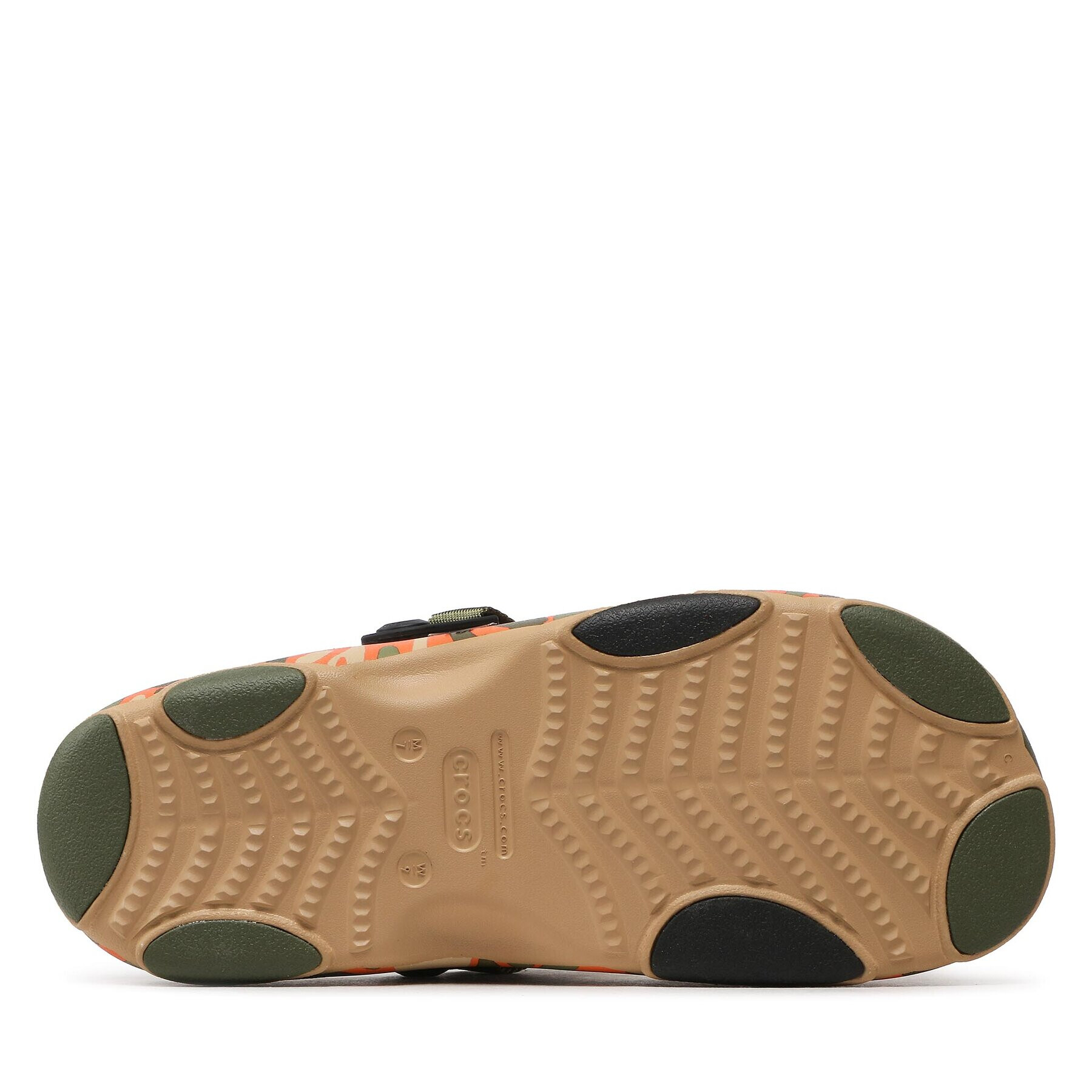 Crocs Nazouváky Classic Allterrain Camo 208063 Oranžová - Pepit.cz