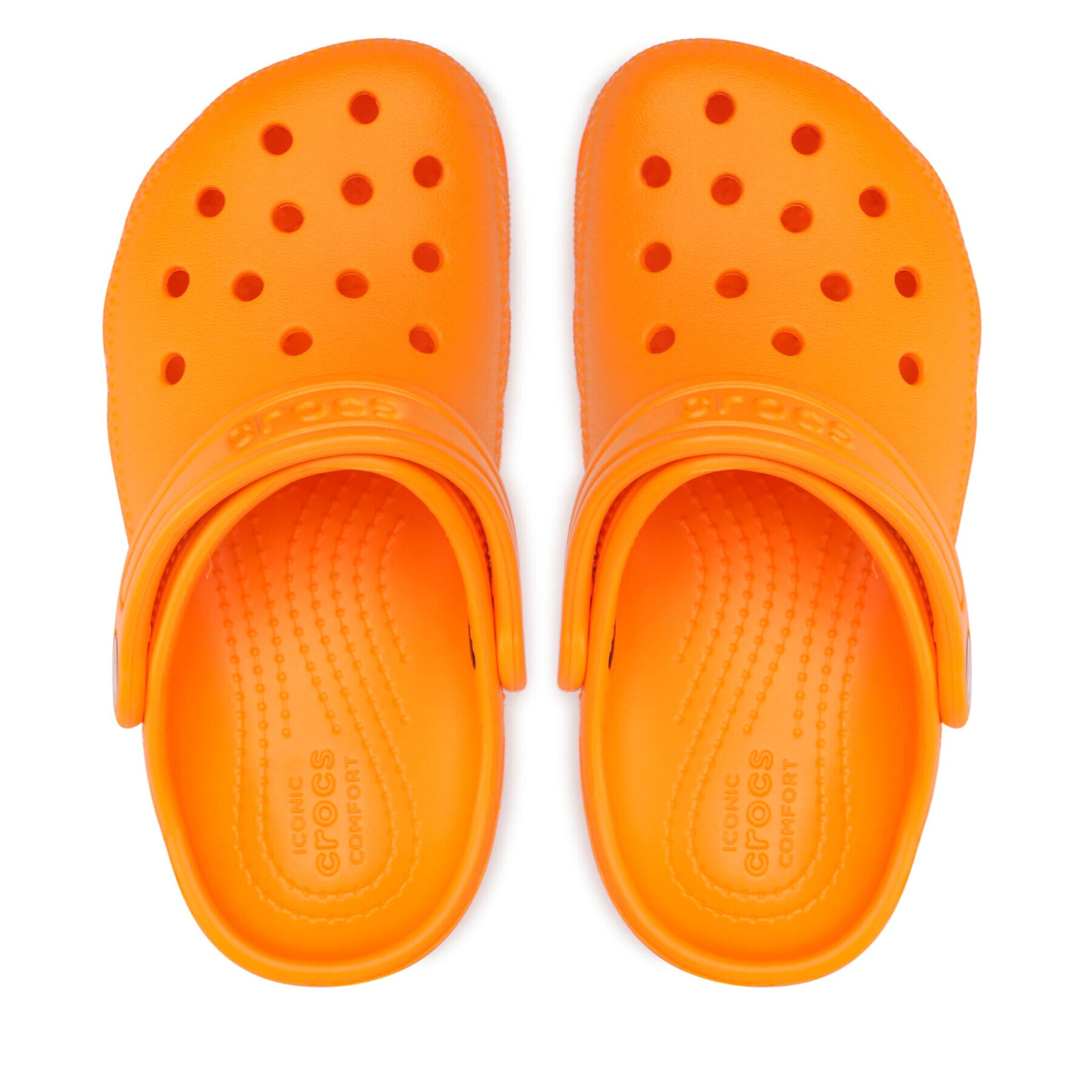 Crocs Nazouváky Classic Clog K 206991 Oranžová - Pepit.cz