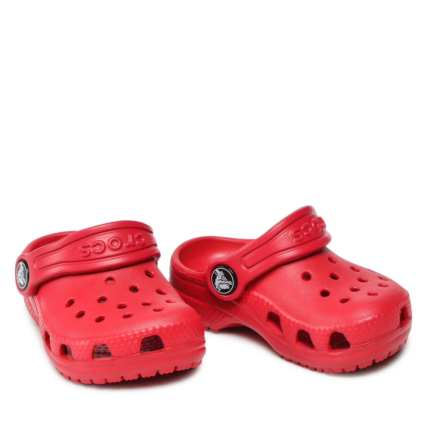 Crocs Nazouváky Classic Clog T 206990 Červená - Pepit.cz