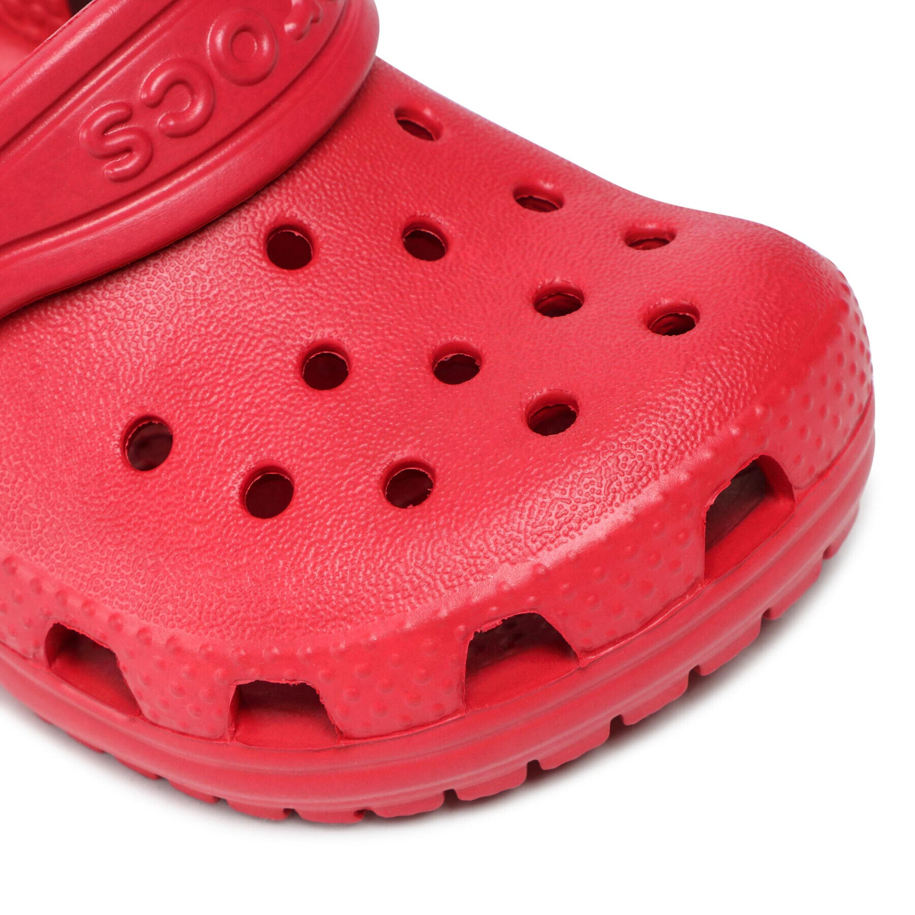 Crocs Nazouváky Classic Clog T 206990 Červená - Pepit.cz