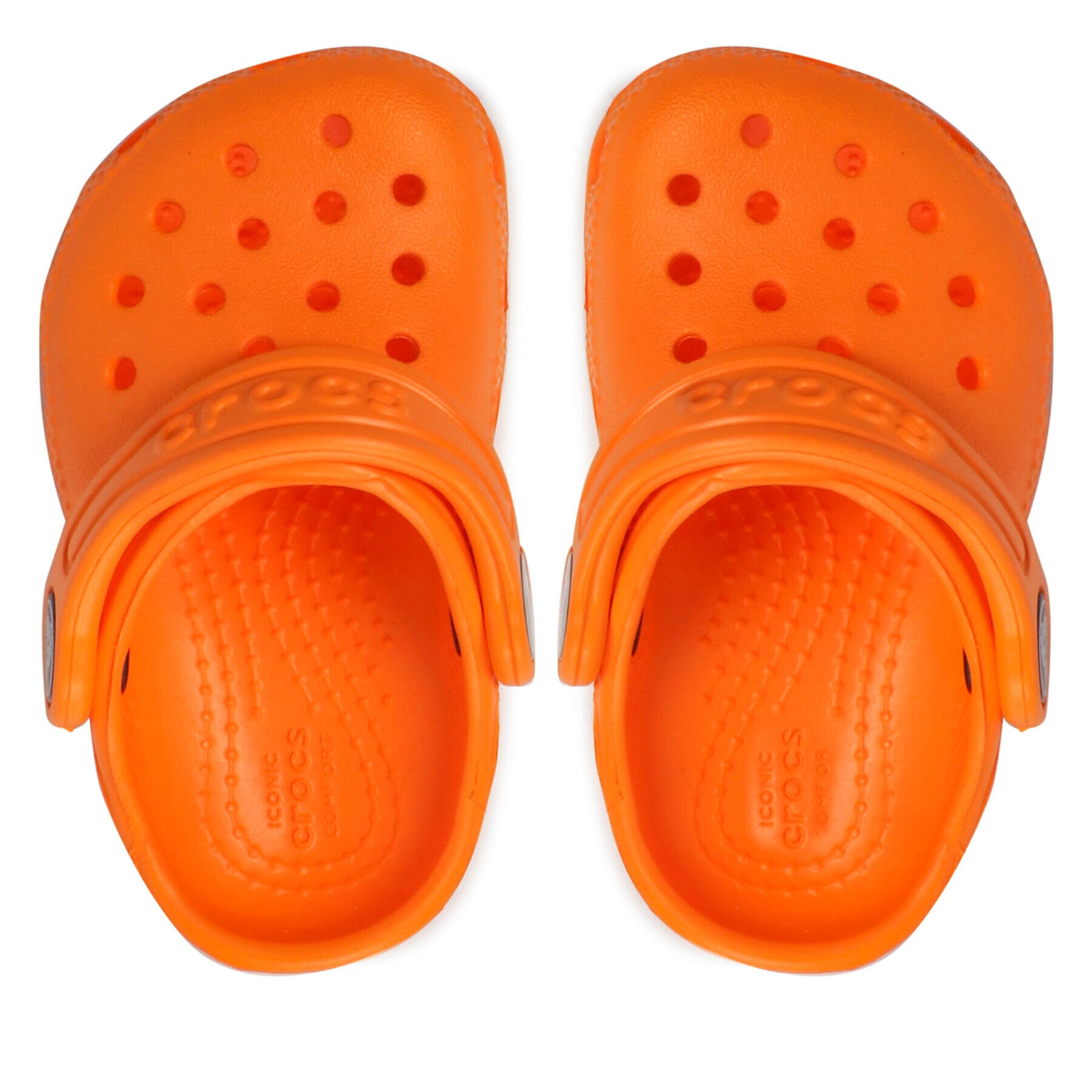 Crocs Nazouváky Classic Clog T 206990 Oranžová - Pepit.cz