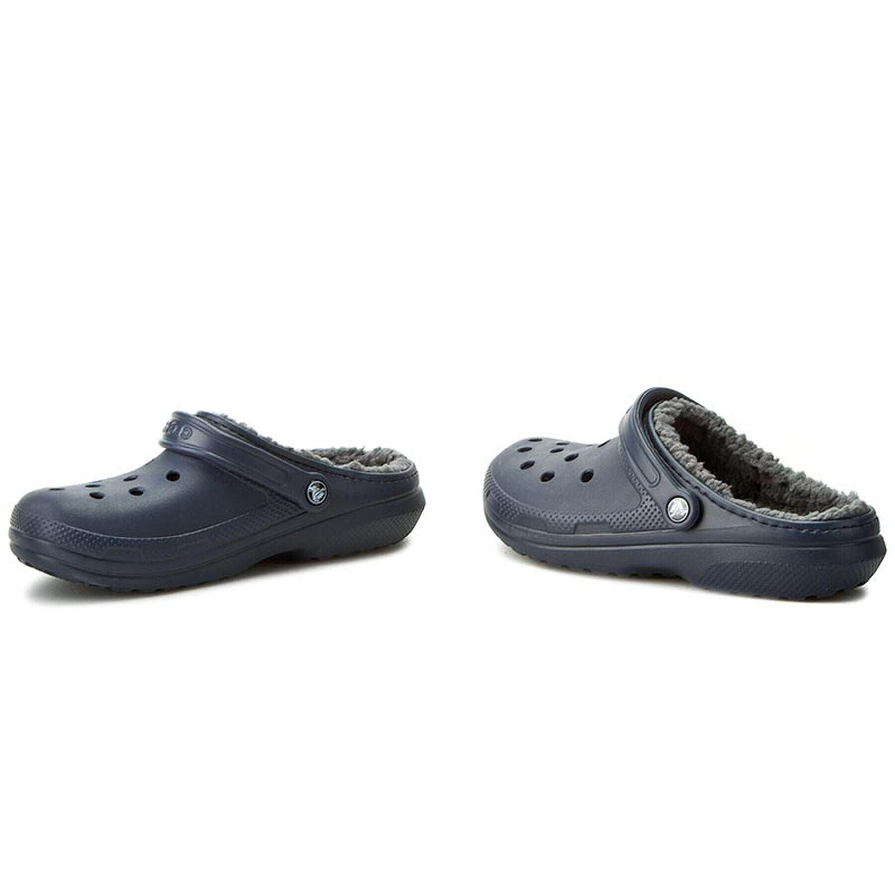 Crocs Nazouváky Classic Lined Clog 203591 Tmavomodrá - Pepit.cz