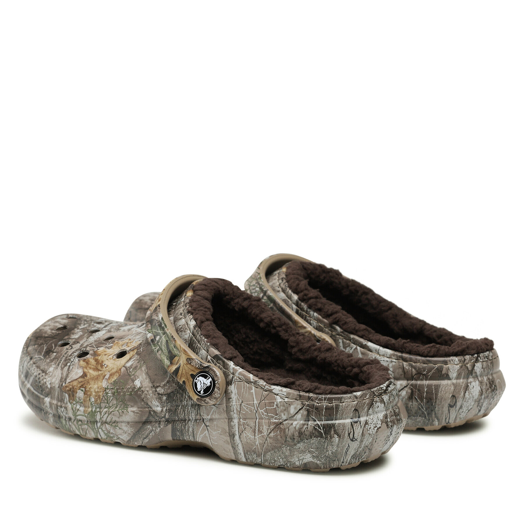 Crocs Nazouváky Classic Lined Realtree Edge Clog 205377 Hnědá - Pepit.cz