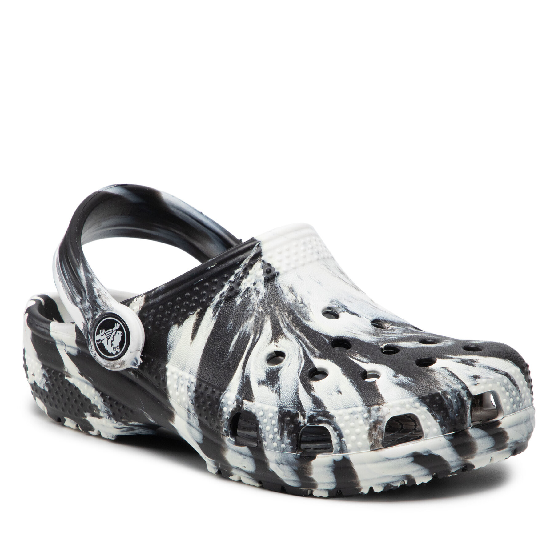 Crocs Nazouváky Classic Marbled Clog 207464 Černá - Pepit.cz