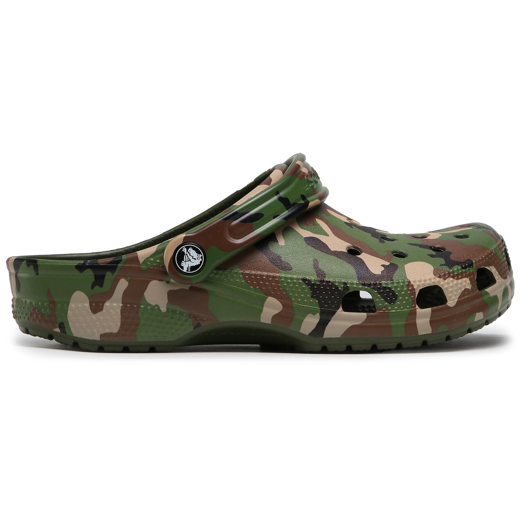 Crocs Nazouváky Classic Printed Camo Clog 206454 Zelená - Pepit.cz