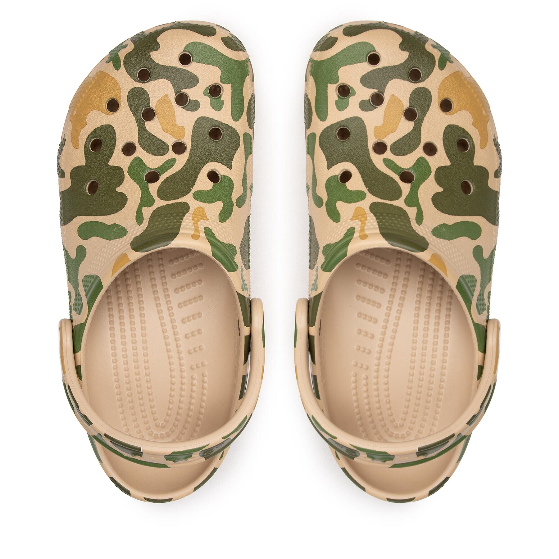 Crocs Nazouváky Classic Printed Camo Clog 206454 Zelená - Pepit.cz