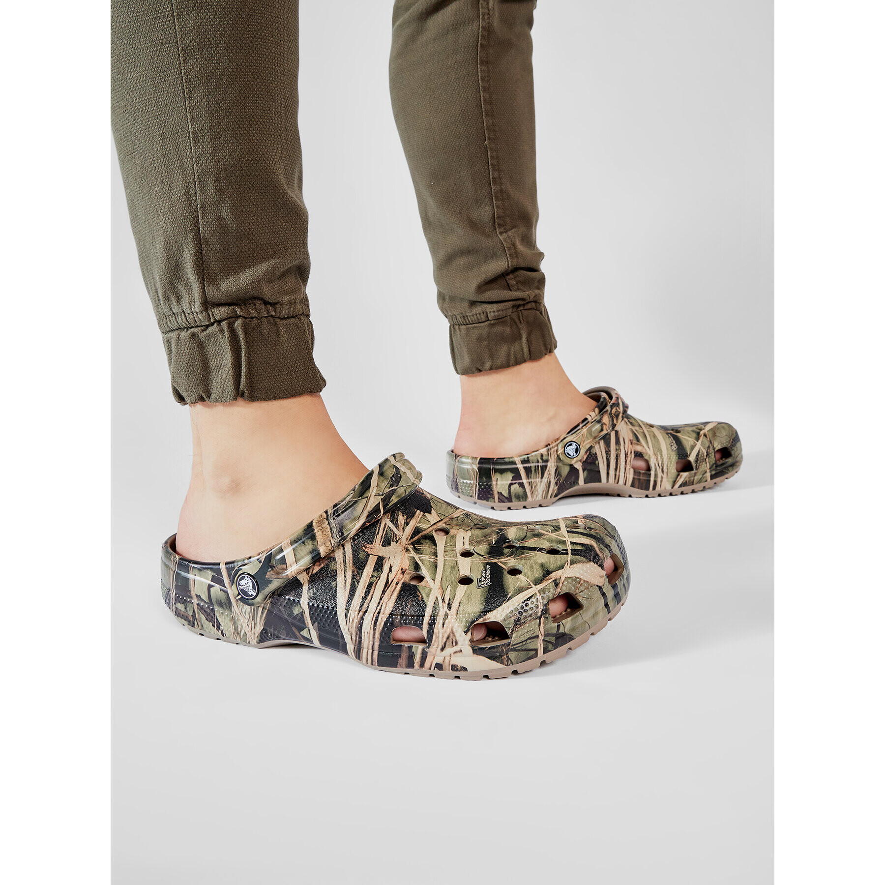 Crocs Nazouváky Classic Realtree 12132 Zelená - Pepit.cz