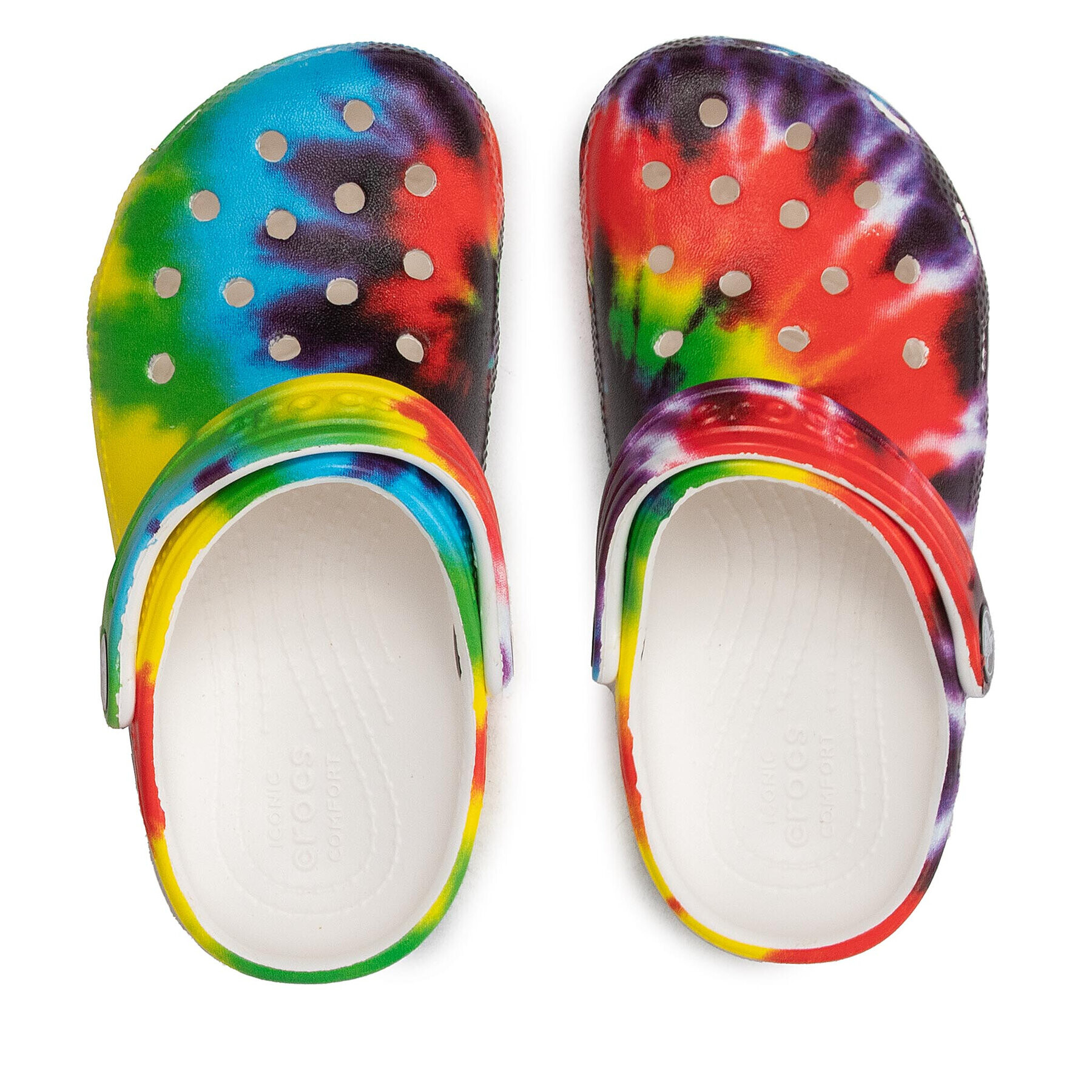 Crocs Nazouváky Classic Tiedye Graphic Clog K 206995 Barevná - Pepit.cz