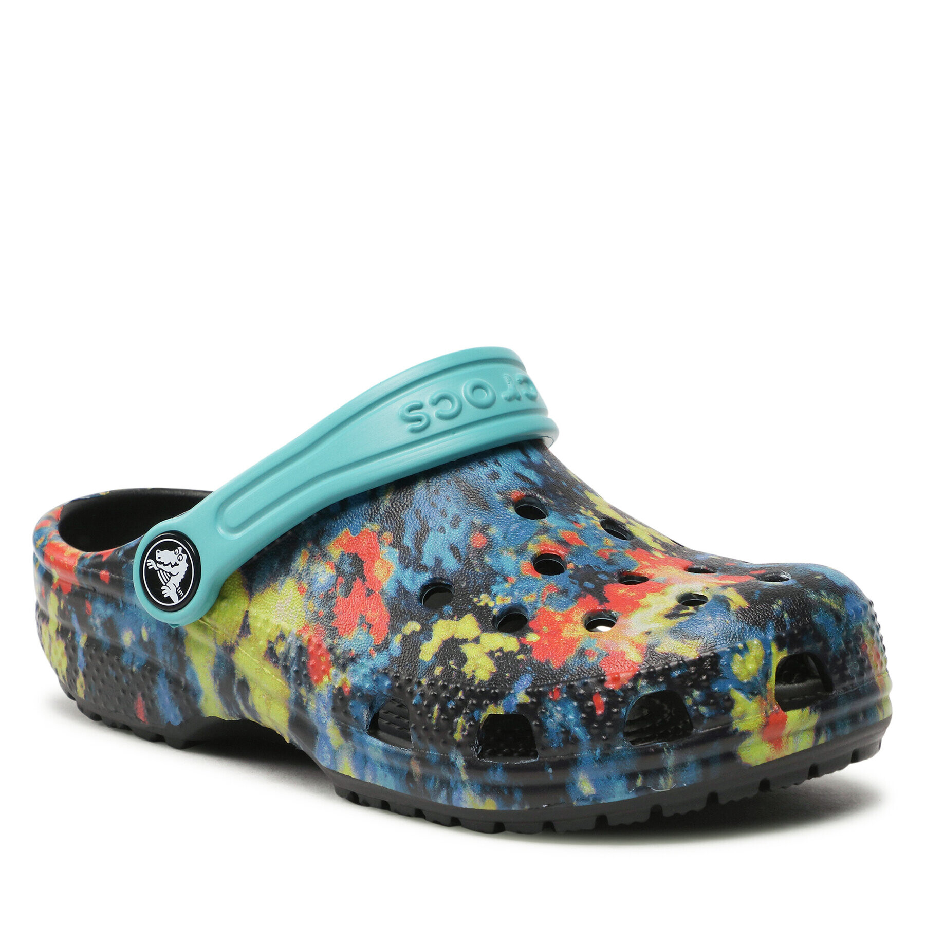 Crocs Nazouváky Classic Tiedye Graphic Clog K 206995 Barevná - Pepit.cz